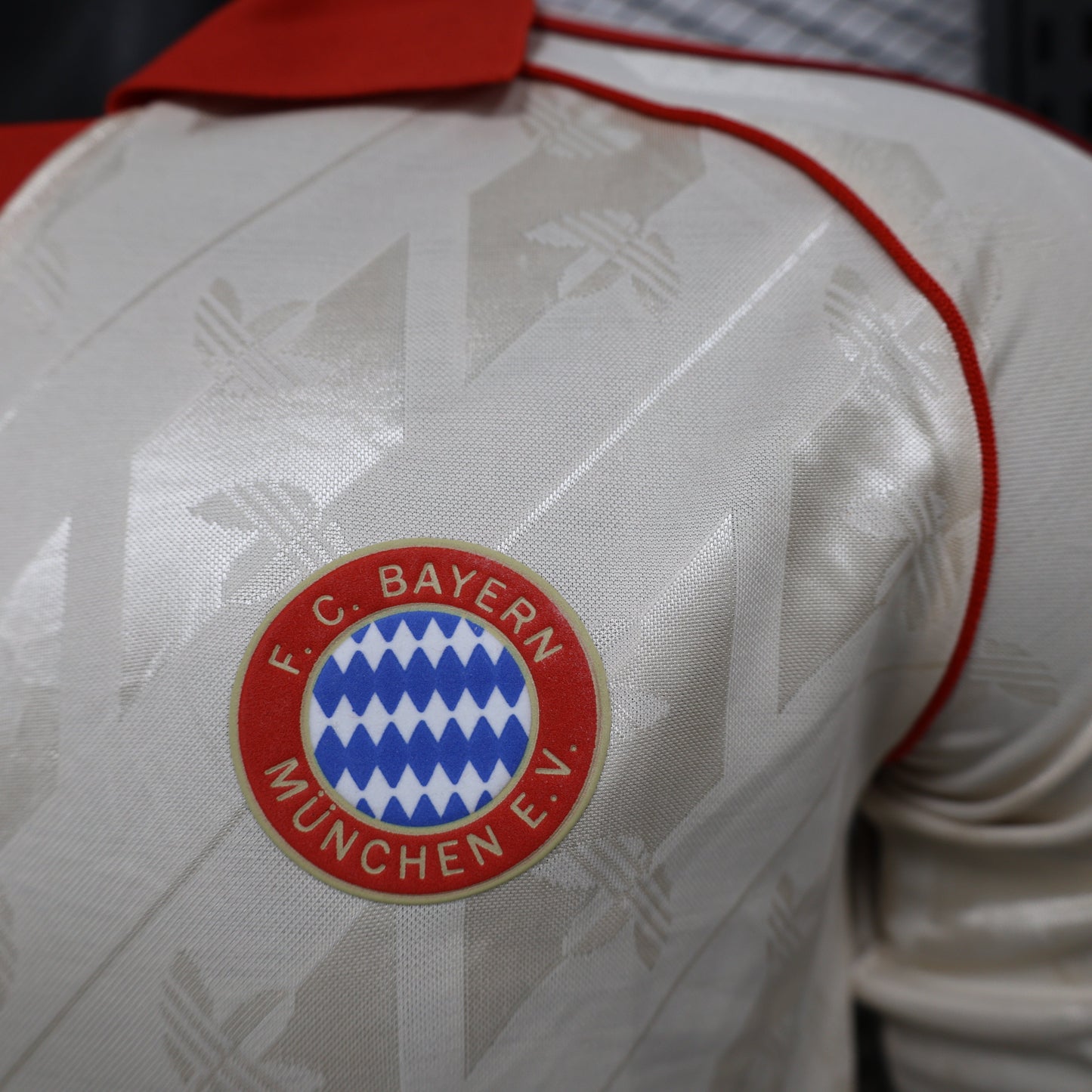 2026 Bayern Home Long-Sleeve Player Version Jersey sports jersey product view 2