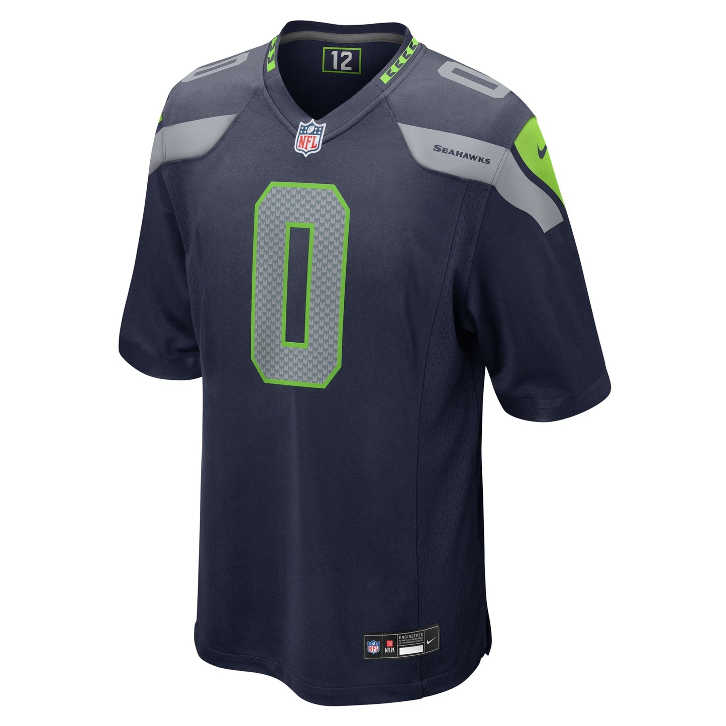 Seattle Seahawks Tyrel Dodson College Navy Game Jersey football jersey product view 1