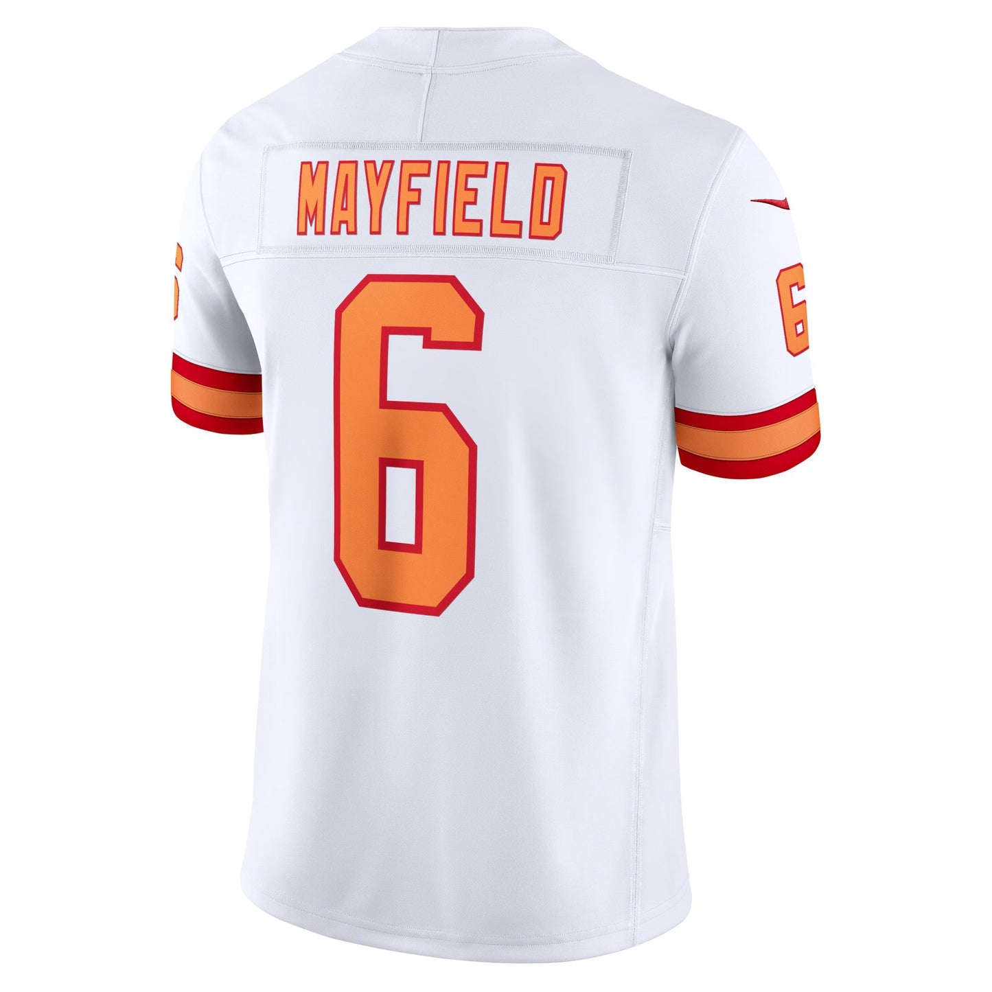 76 Tampa Bay Buccaneers Baker Mayfield White Vapor F.U.S.E. Player Limited Jersey football jersey product view 2