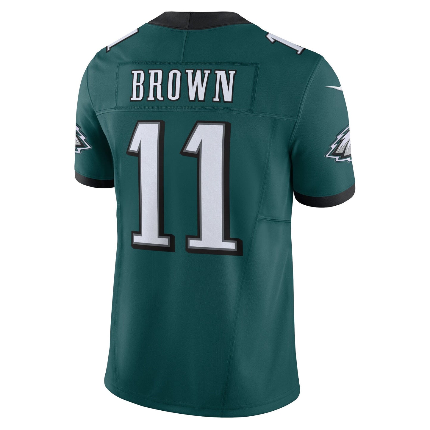 Philadelphia Eagles A.J. Brown Green Vapor F.U.S.E. Limited Jersey football jersey product view 2