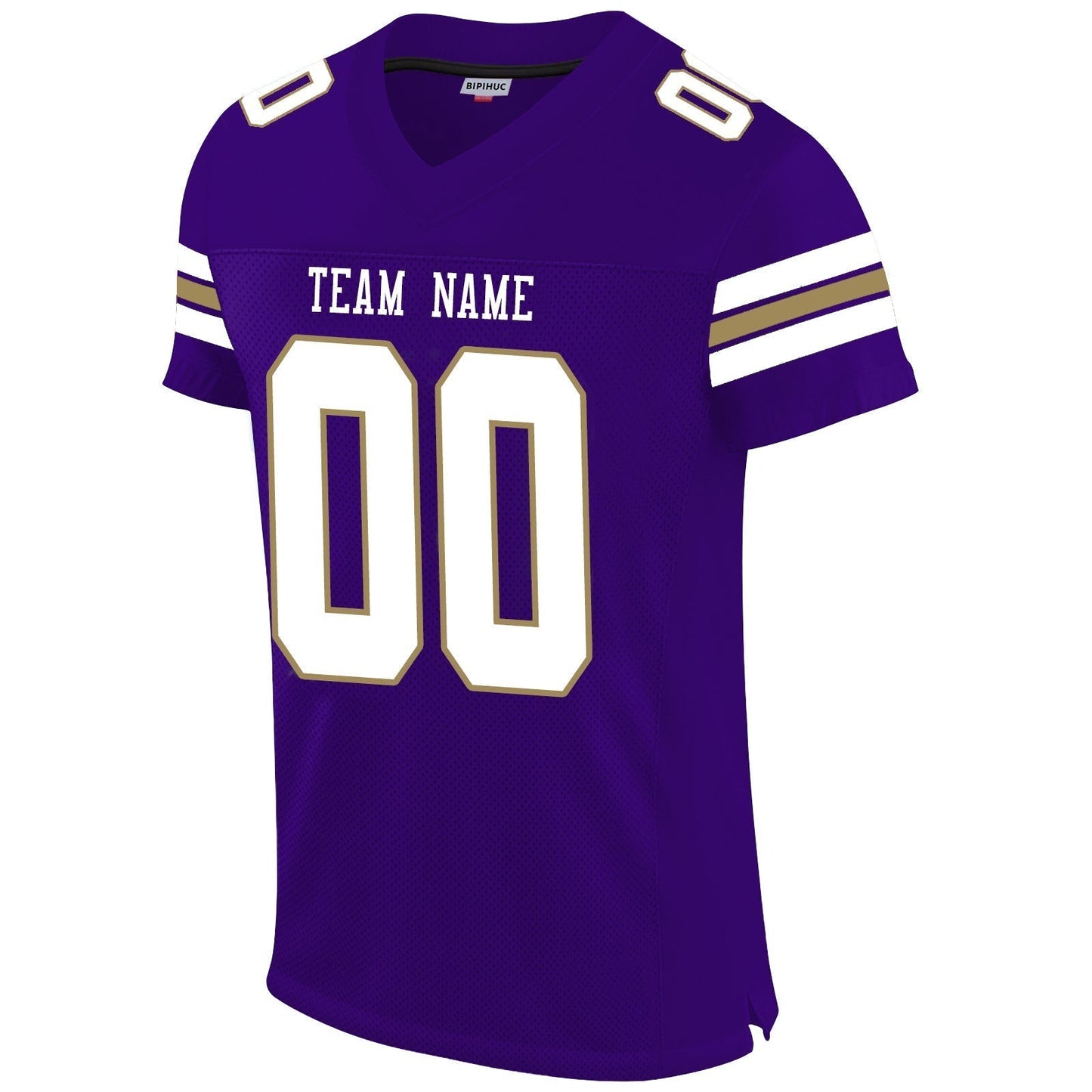 Custom B.Ravens Football Jerseys Team Name And Number for Men Youth Women Purple Christmas Birthday Gifts Jersey football jersey product view 2