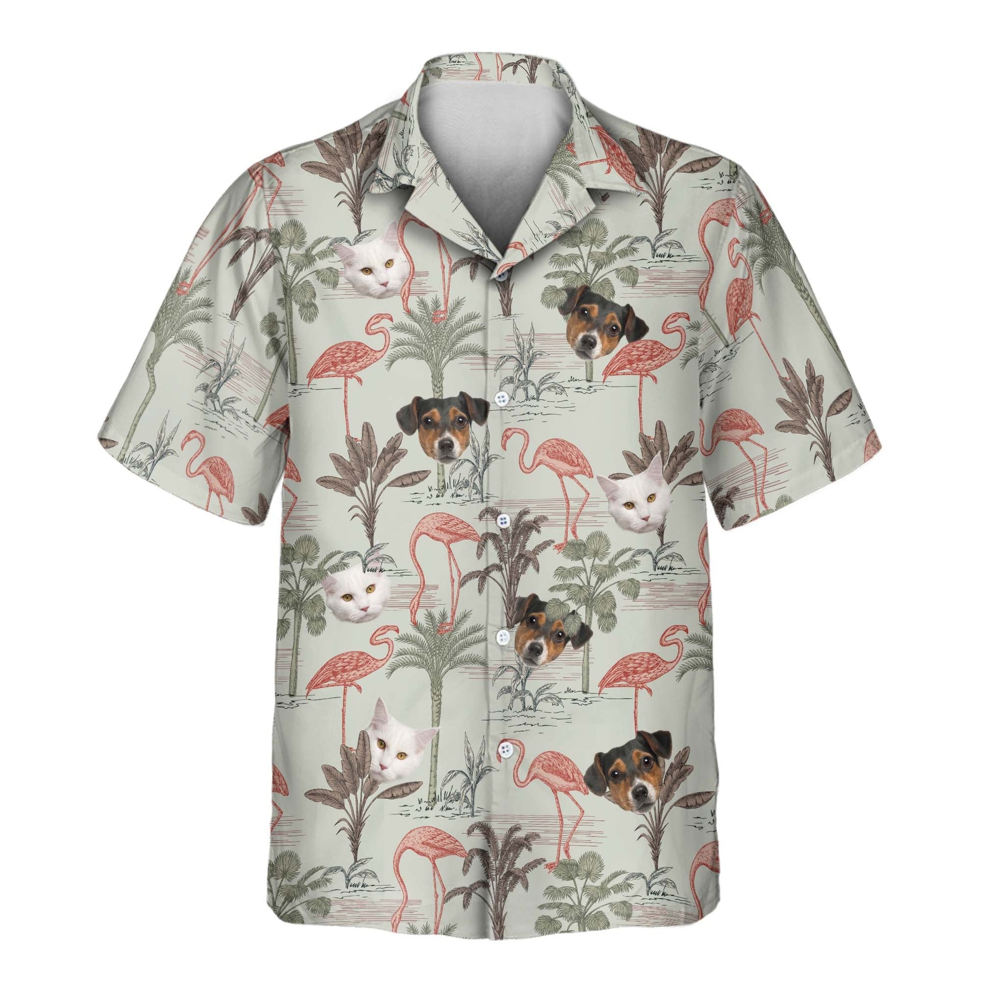 Exotic Jungle | Aloha Custom Hawaiian Shirts with Faces or Logos Unisex T-shirt, Sweatshirt, Hoodie, Long Sleeve Tee - T-Shirt, Sweatshirt, Hoodie