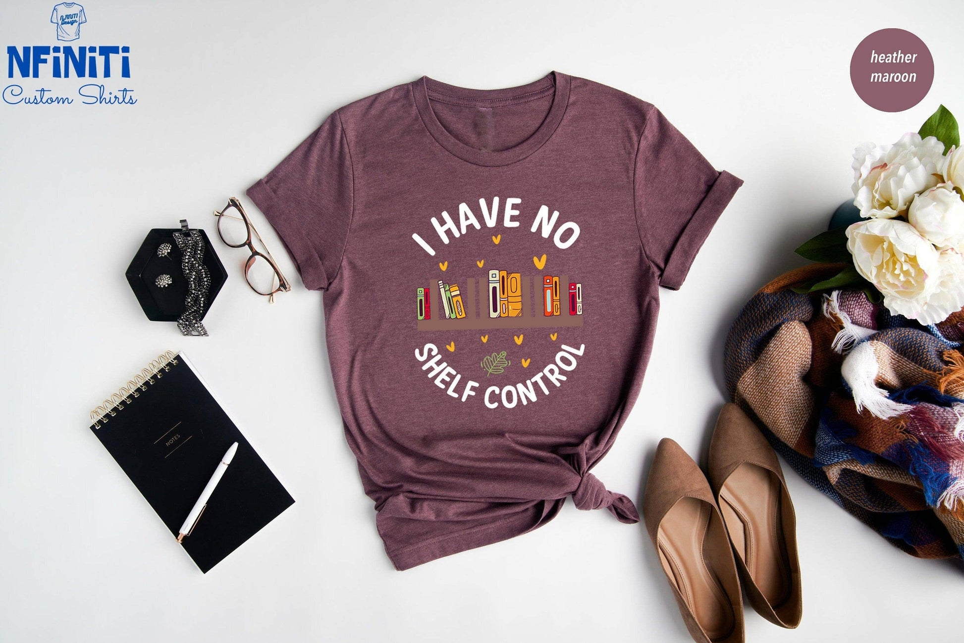 Bookworm Humor Funny Librarian Reading Teacher Gift Shirt Unisex T-shirt, Sweatshirt, Hoodie, Long Sleeve Tee - T-Shirt, Sweatshirt, Hoodie