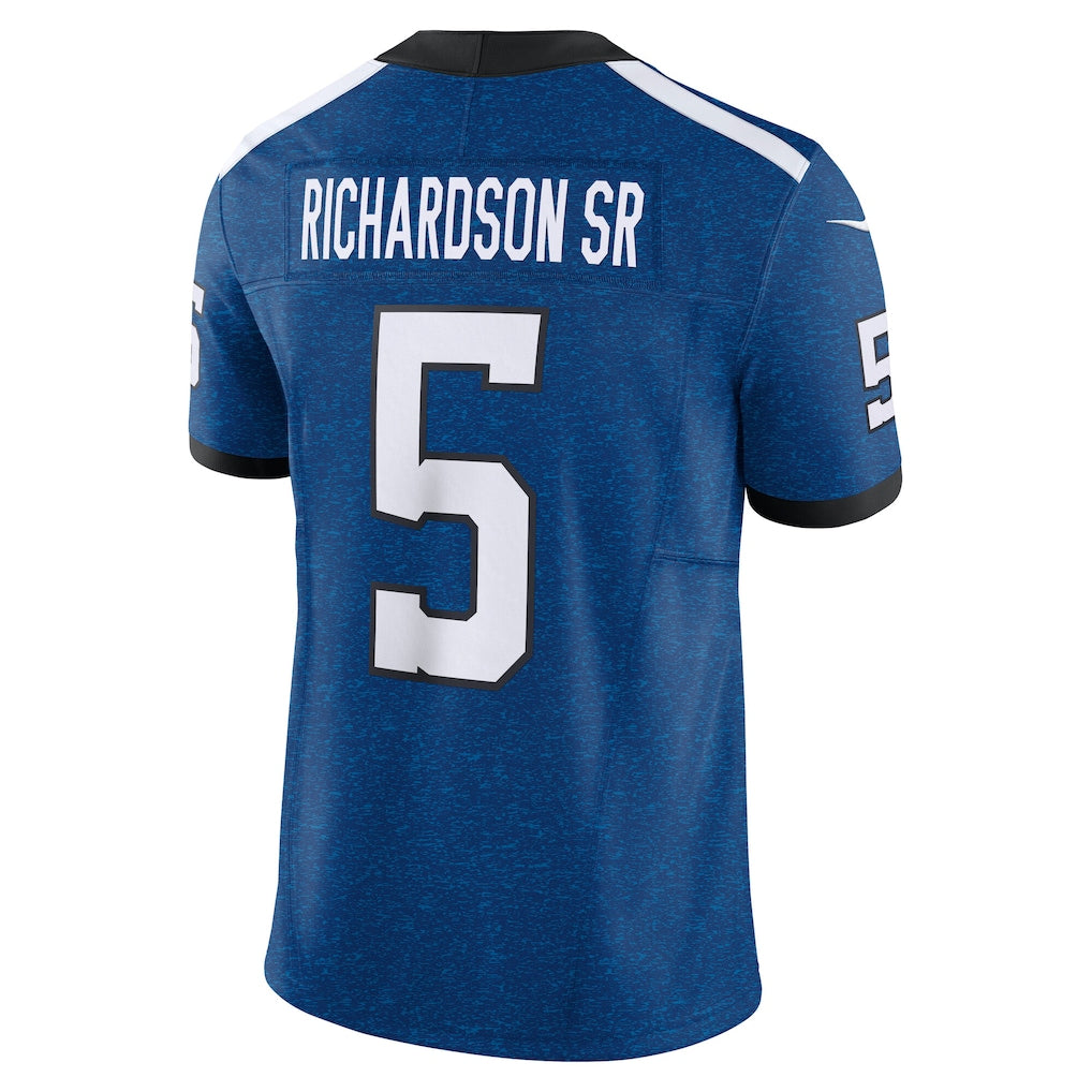IN.Colts #5 Anthony Richardson Sr. Royal Vapor F.U.S.E. Limited Jersey football jersey product view 1