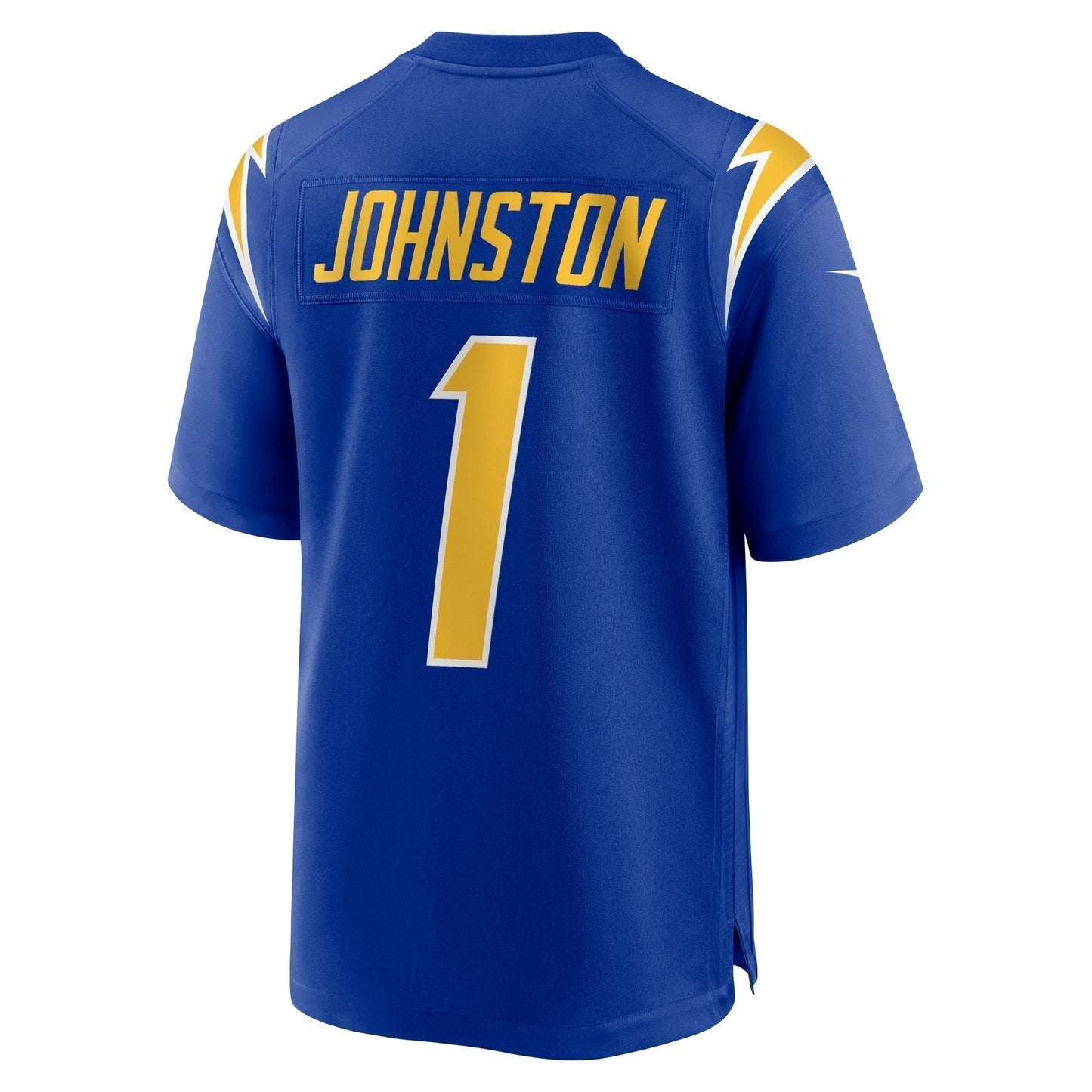 Quentin Johnston Los Angeles Chargers Alternate Game Jersey - Royal football jersey product view 3