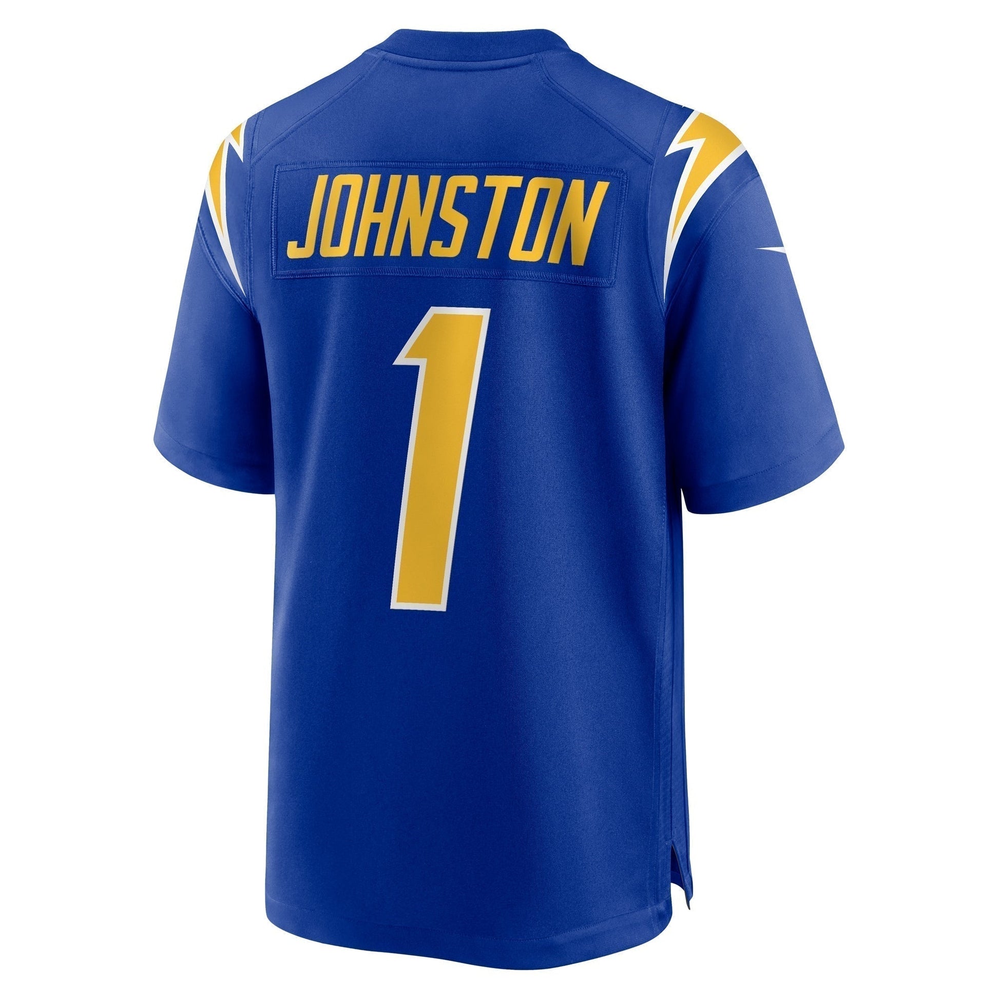 Quentin Johnston Los Angeles Chargers Alternate Game Jersey - Royal football jersey product view 3