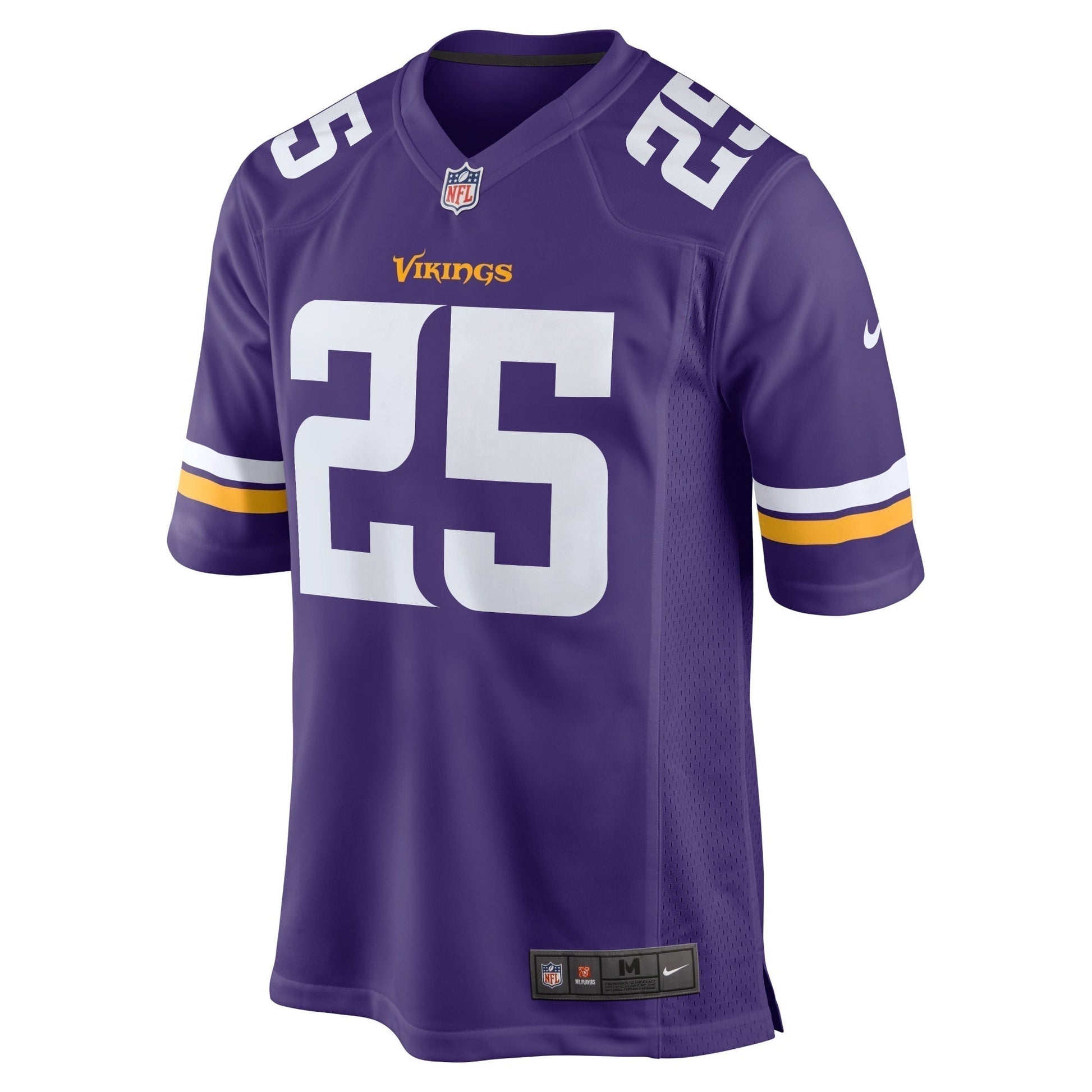 Theo Jackson Minnesota Vikings Home Game Jersey - Purple football jersey product view 2