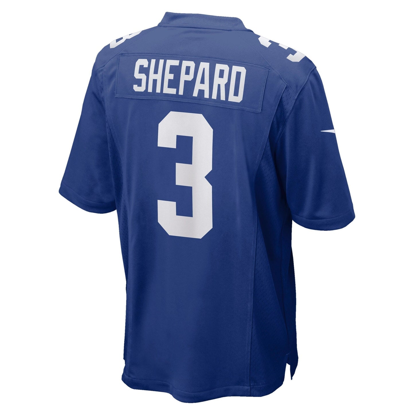 Sterling Shepard New York Giants Game Jersey - Royal football jersey product view 3