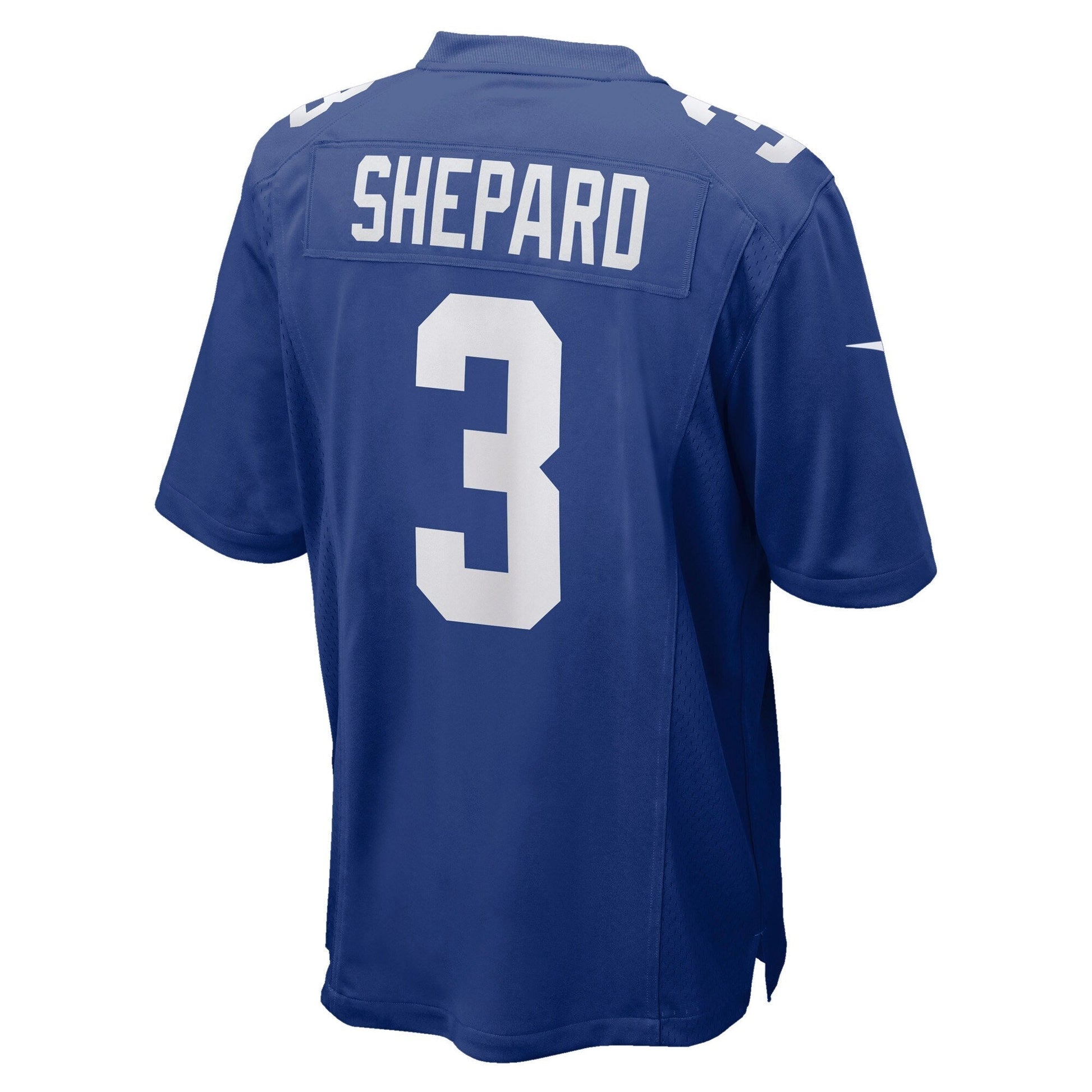 Sterling Shepard New York Giants Game Jersey - Royal football jersey product view 3