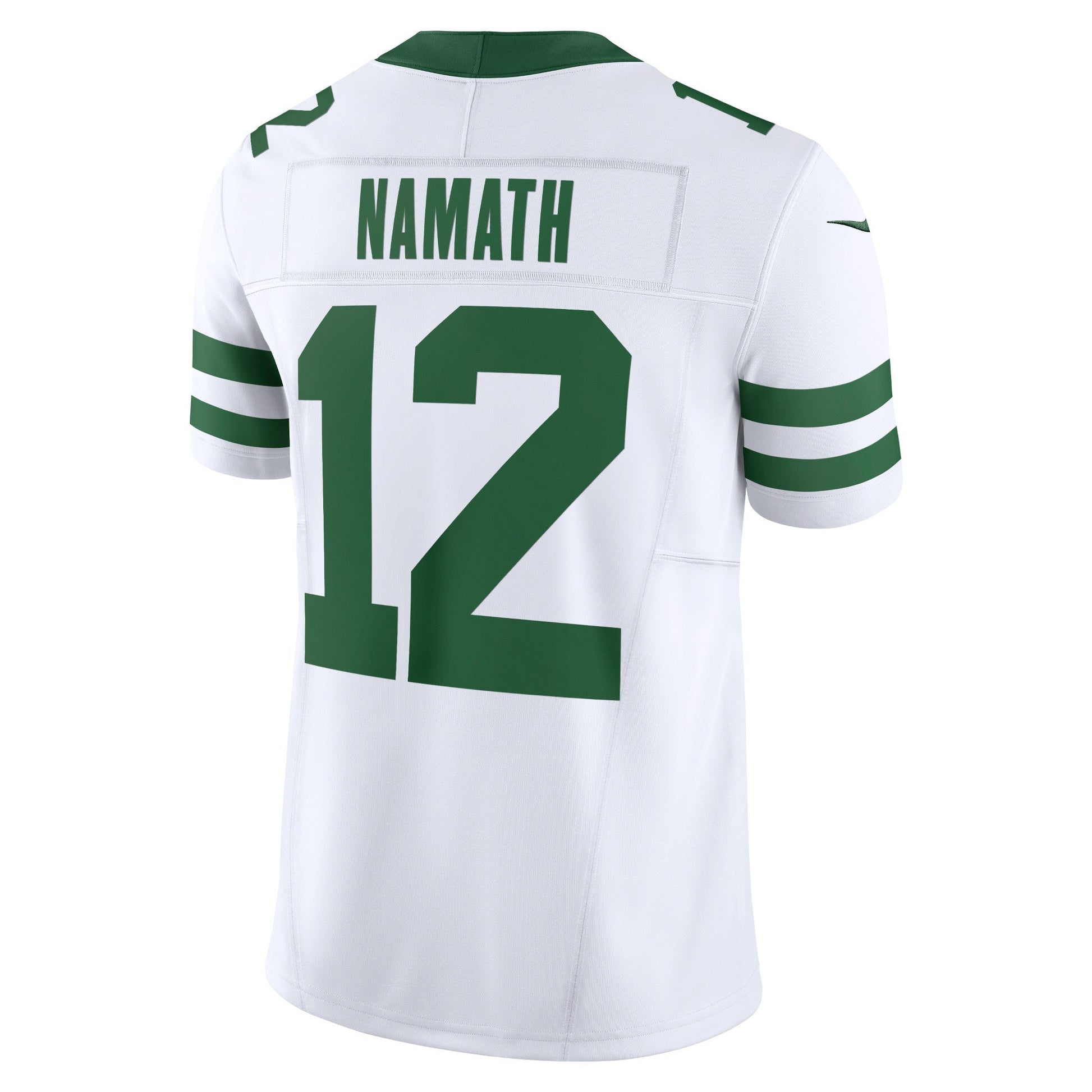 Joe Namath New York Jets Vapor F.U.S.E. Limited Jersey - Legacy White football jersey product view 3