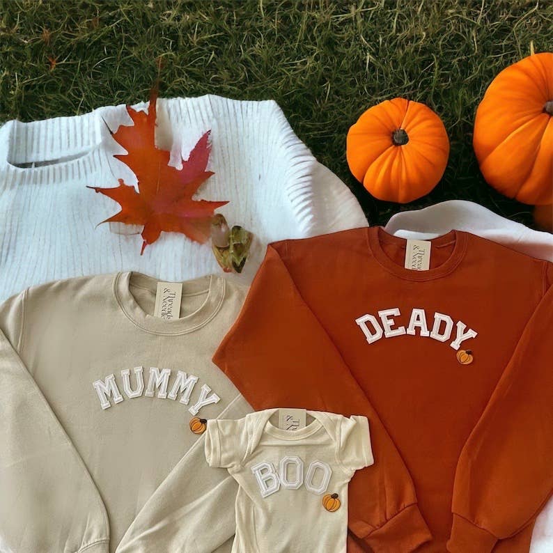 Halloween Matching Family Shirts | Halloween Mommy and Me Unisex T-shirt, Sweatshirt, Hoodie, Long Sleeve Tee - T-Shirt, Sweatshirt, Hoodie