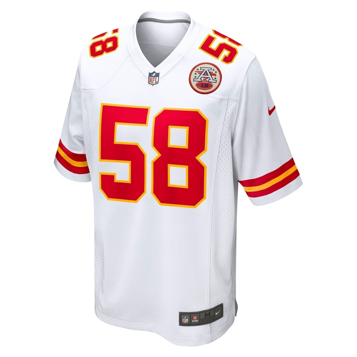 Derrick Thomas Kansas City Chiefs Retired Game Jersey - White football jersey product view 2