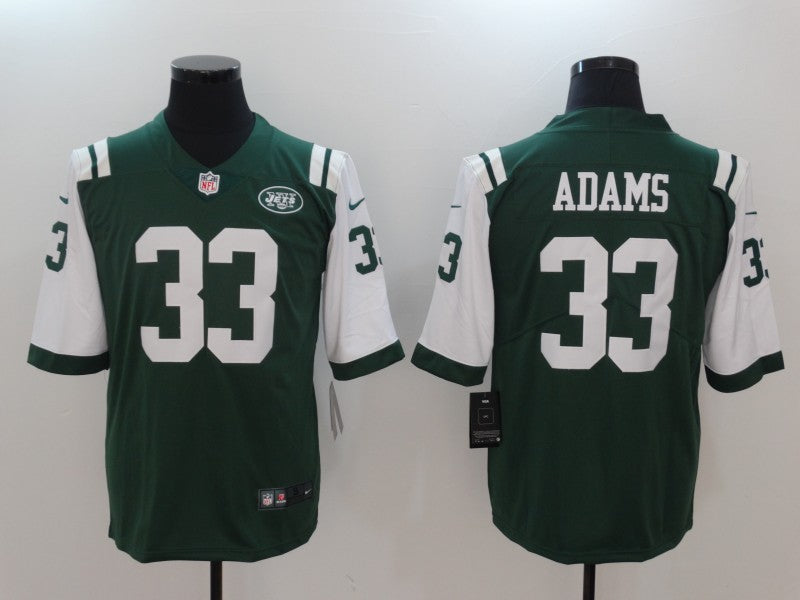 Men's New York Jets Jamal Adams Green Player Game Jersey football jersey product view 1
