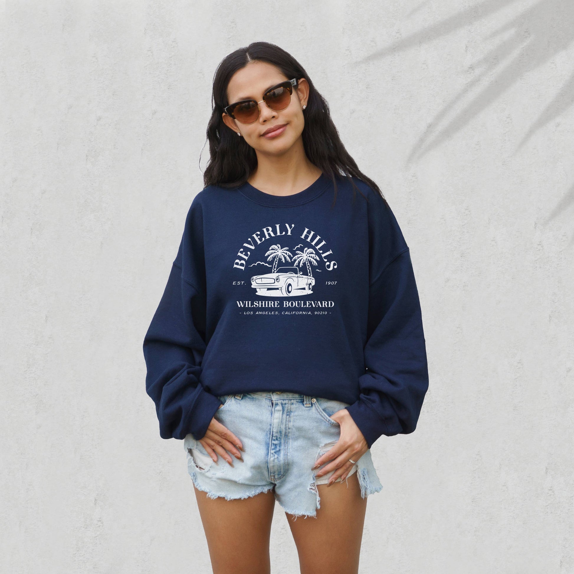 Bel Air Sweatshirt, California, Travel, Graphic Tee Unisex T-shirt, Sweatshirt, Hoodie, Long Sleeve Tee - T-Shirt, Sweatshirt, Hoodie