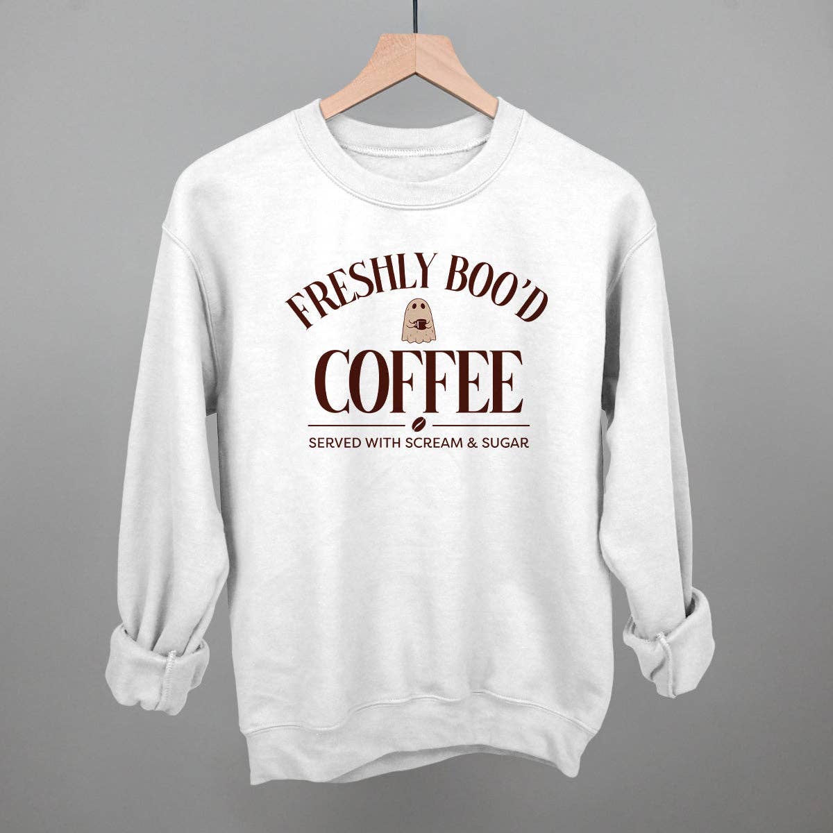 Freshly Boo'd Coffee Unisex T-shirt, Sweatshirt, Hoodie, Long Sleeve Tee - T-Shirt, Sweatshirt, Hoodie