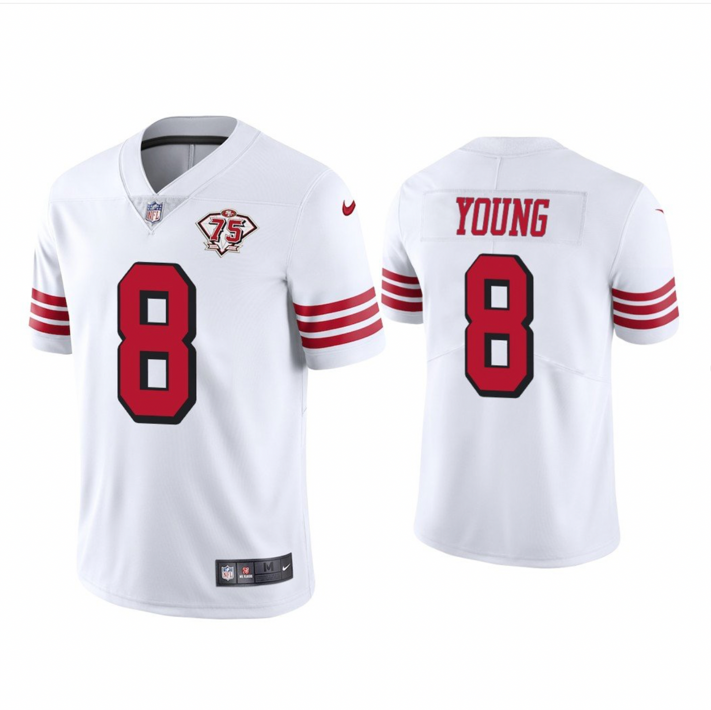 Steve Young San Francisco 49ers Jersey football jersey product view 1