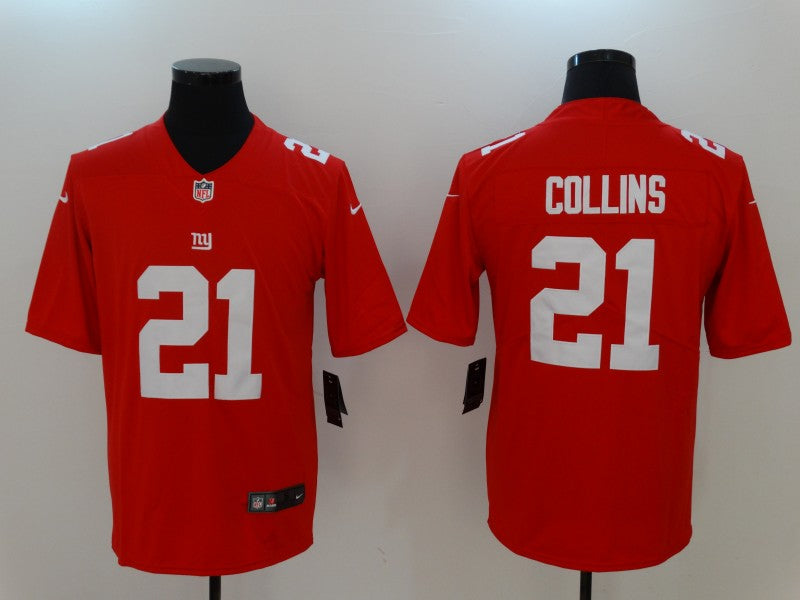 Men's New York Giants Landon Collins #21 Red Game Jersey1 football jersey product view 1