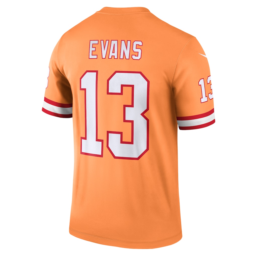 TB.Buccaneers #13 Mike Evans Orange Legend Player Performance Top Jersey football jersey product view 1
