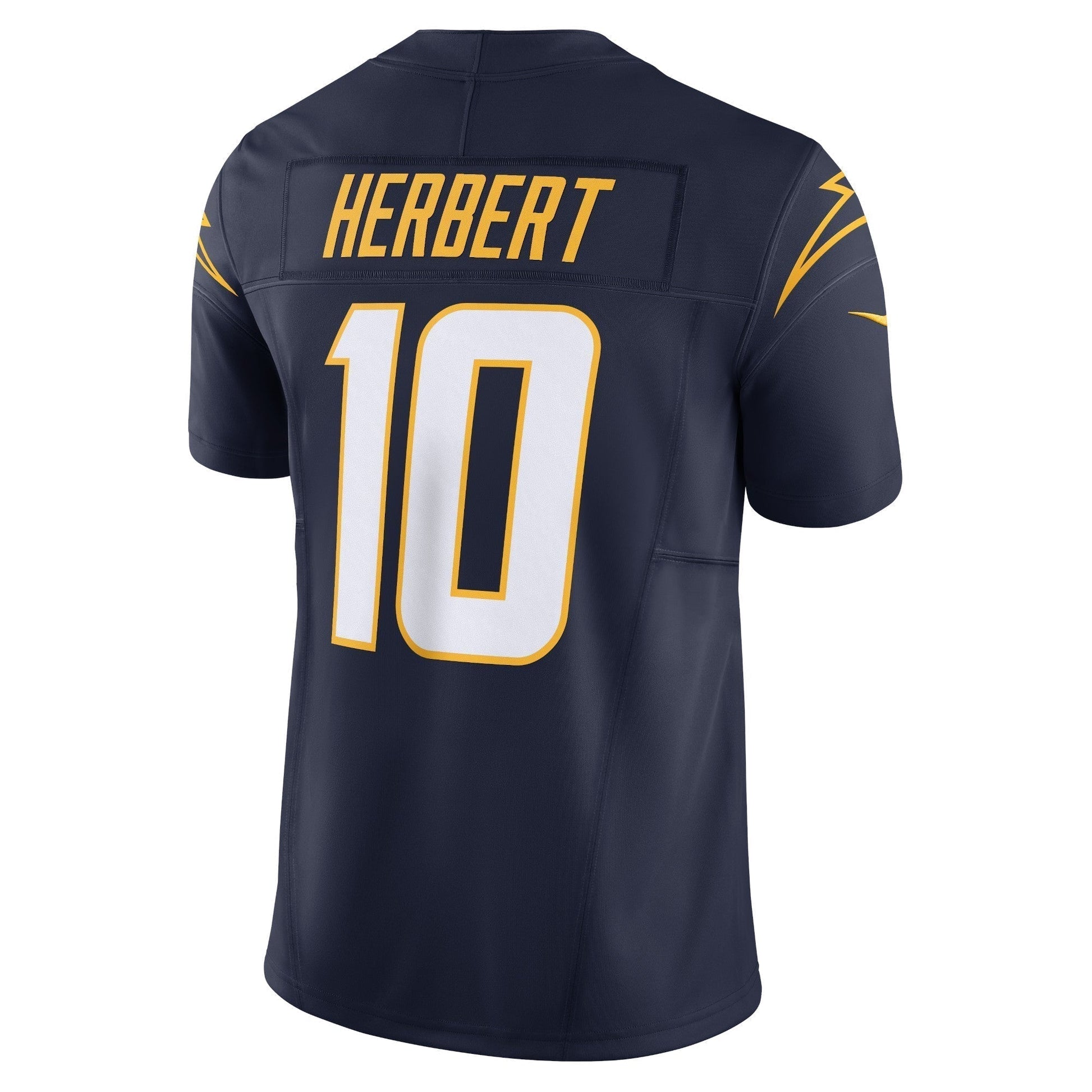 Justin Herbert Los Angeles Chargers Vapor F.U.S.E. Limited Jersey - Navy football jersey product view 3