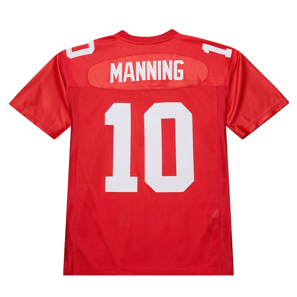 NY.Giants #10 Eli Manning 2004 Red Authentic Throwback Retired Player Jersey football jersey product view 1