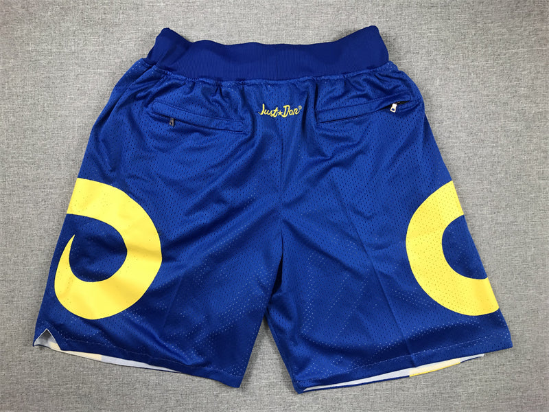 Men's Los Angeles Rams Royal Pocket Shorts football jersey product view 2