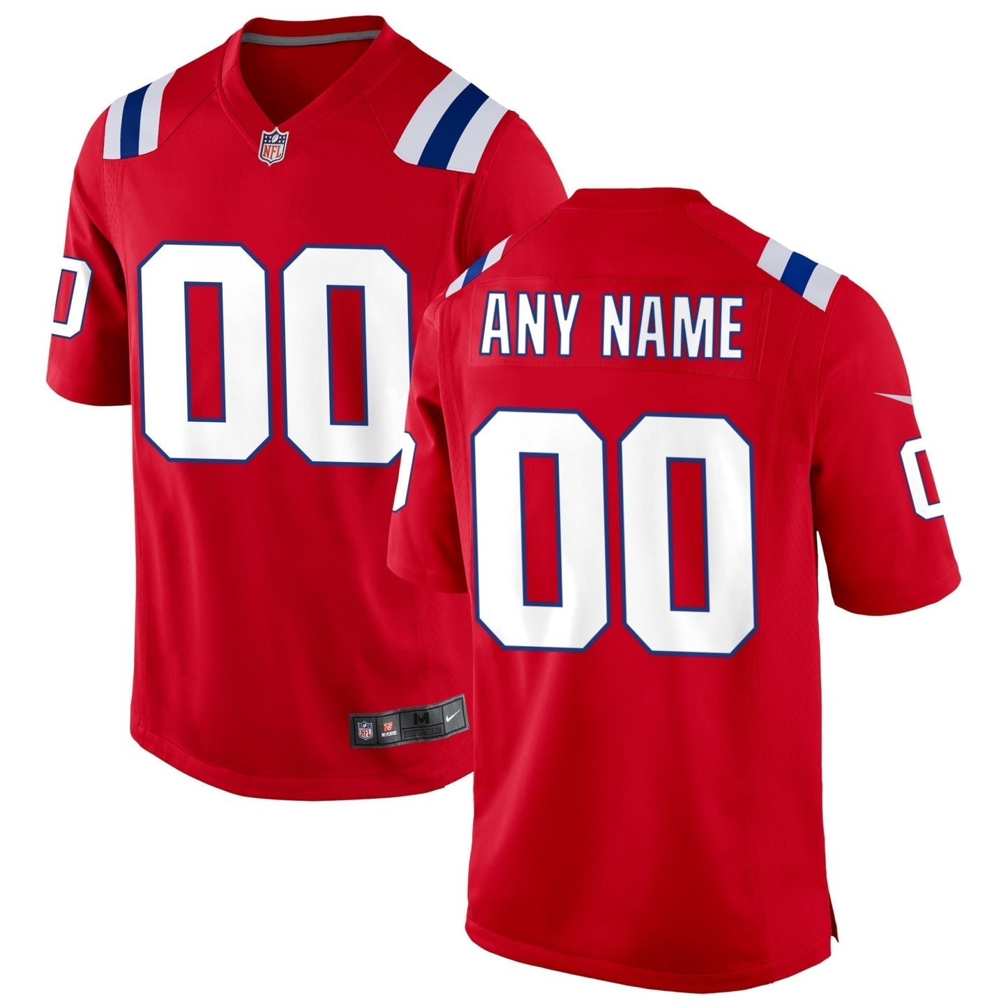 Custom New England Patriots Jersey football jersey product view 1