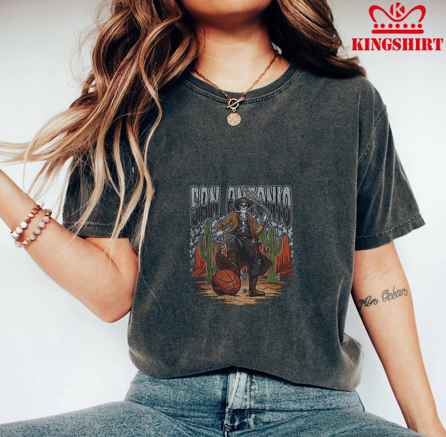 San Antonio Desert Wranglers - Tame the Wild Court Unisex T-shirt, Sweatshirt, Hoodie, Long Sleeve Tee - T-Shirt, Sweatshirt, Hoodie
