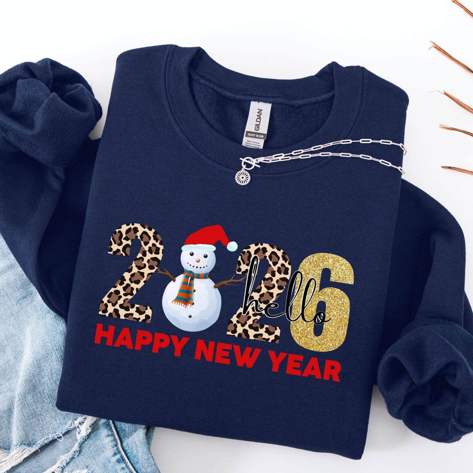 2026 New Year Celebration Tee Unisex T-shirt, Sweatshirt, Hoodie, Long Sleeve Tee - T-Shirt, Sweatshirt, Hoodie