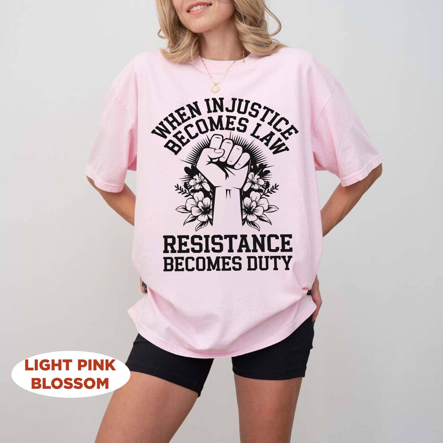 Resistance Duty Tee, Feminist Social Justice Protest Shirt Unisex T-shirt, Sweatshirt, Hoodie, Long Sleeve Tee - T-Shirt, Sweatshirt, Hoodie