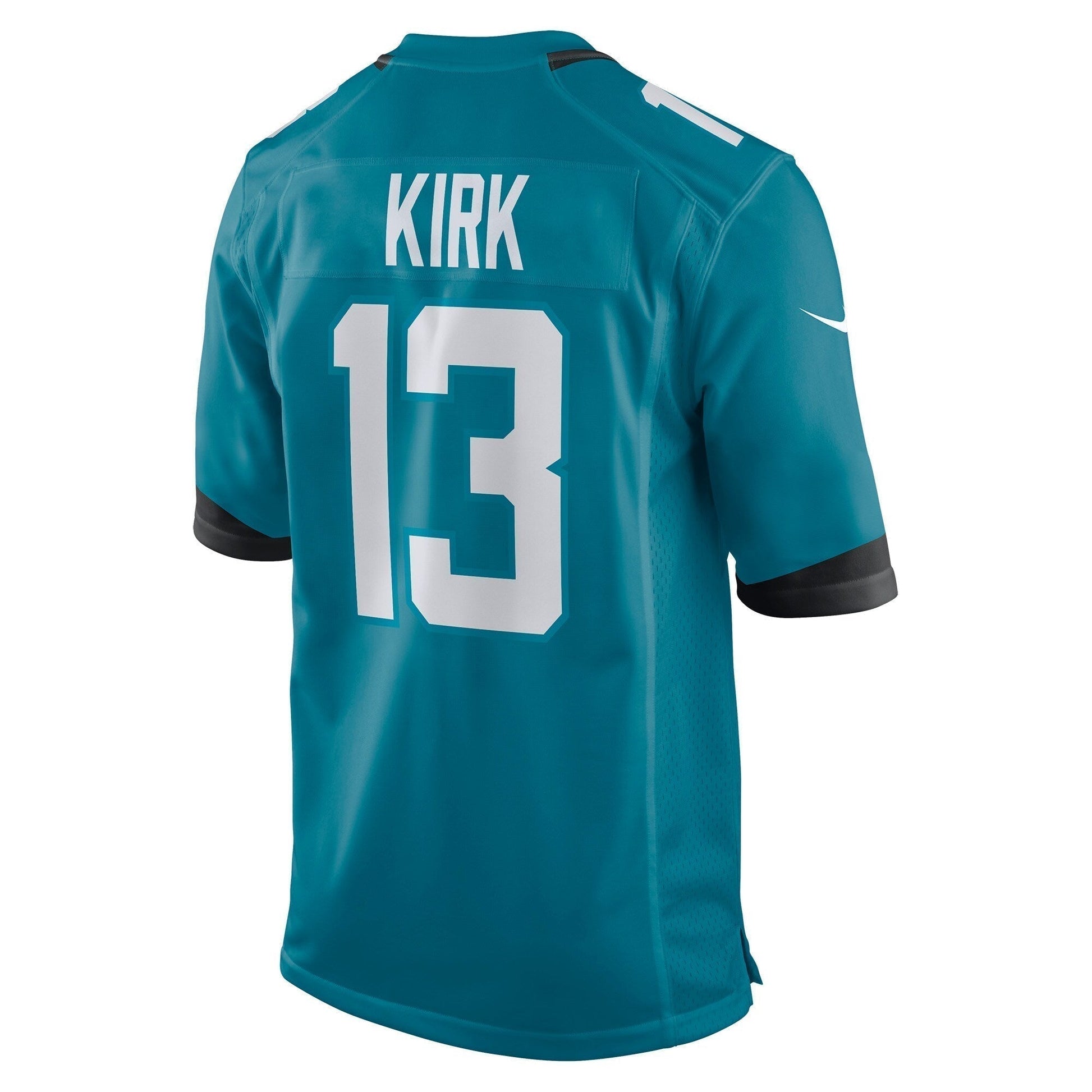 Christian Kirk Jacksonville Jaguars Game Jersey - Teal football jersey product view 3