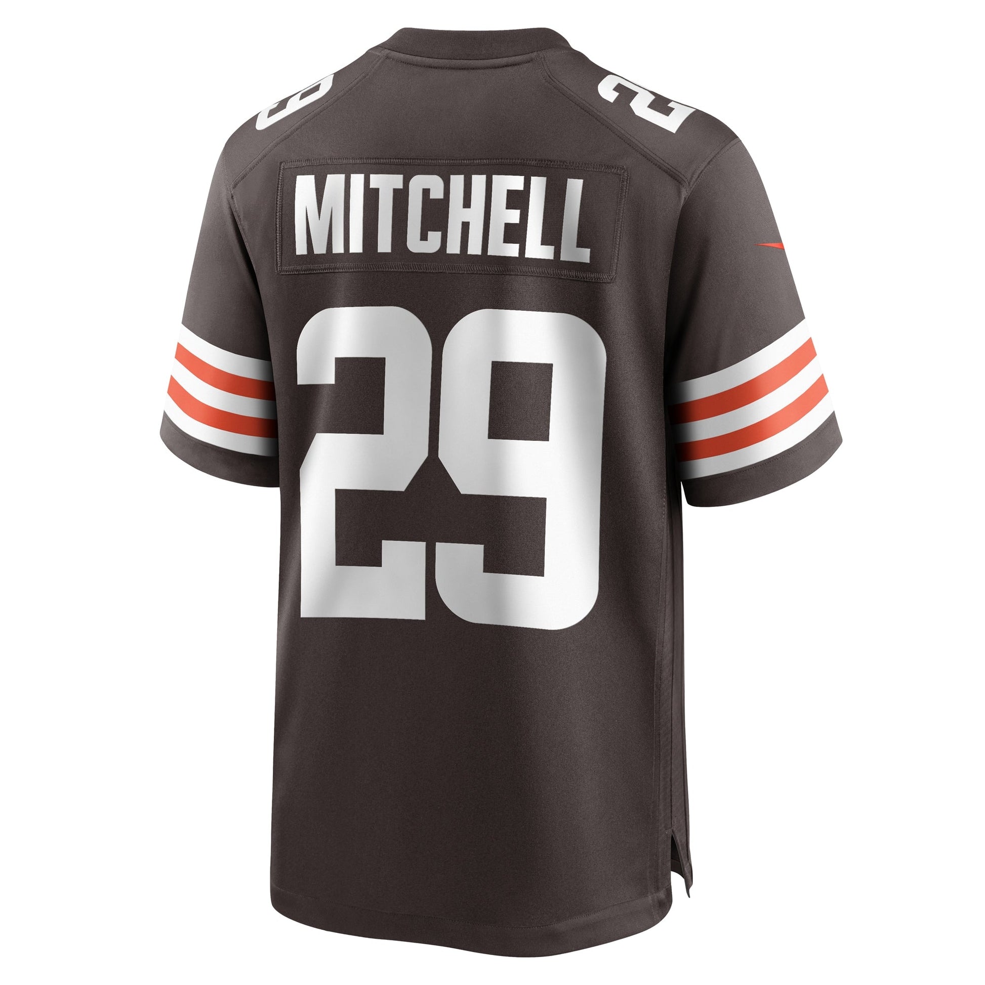 Cameron Mitchell Cleveland Browns Team Game Jersey - Brown football jersey product view 3