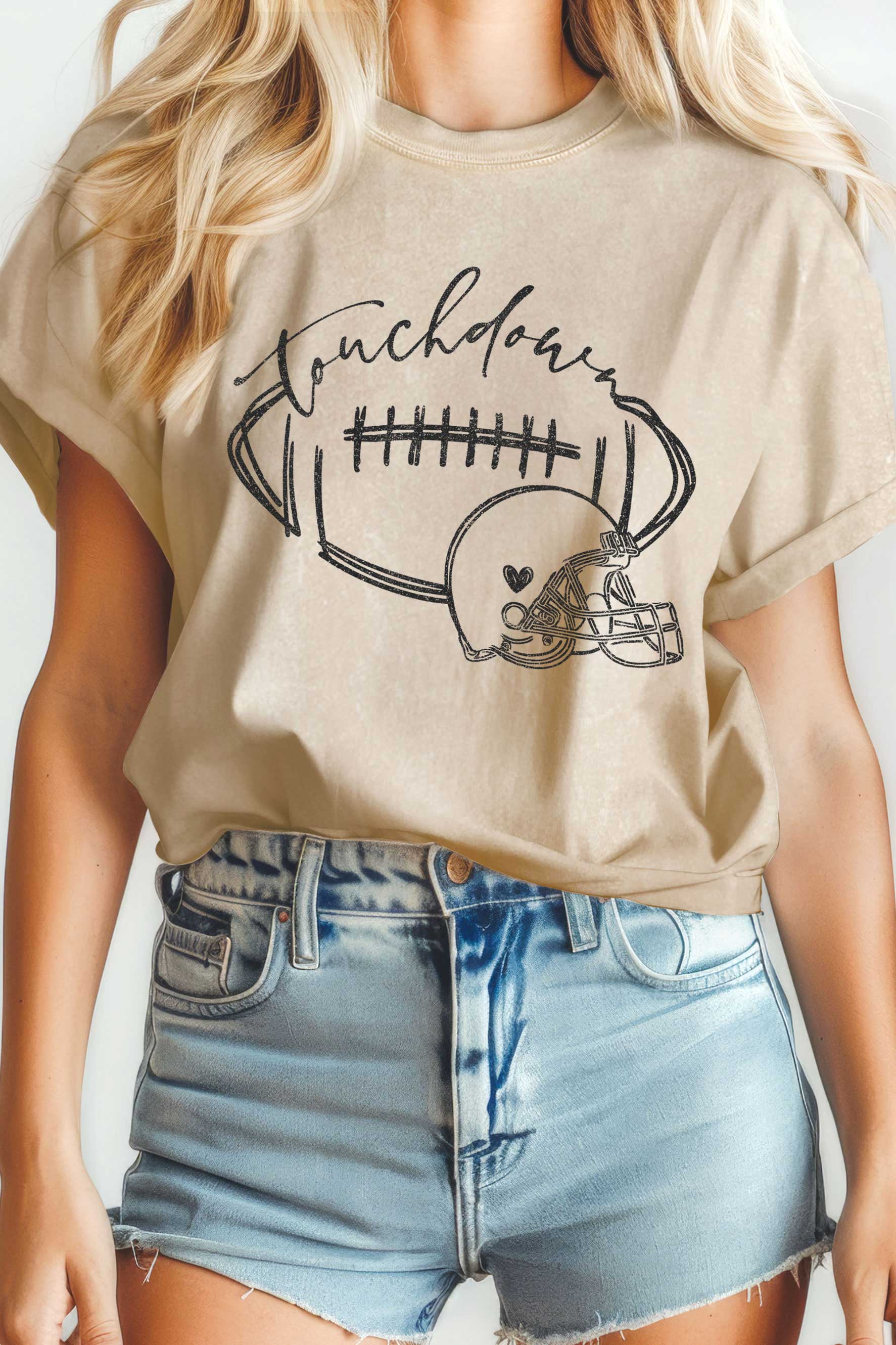Touchdown Football Helmet Mineral Graphic Tshirts Unisex T-shirt, Sweatshirt, Hoodie, Long Sleeve Tee - T-Shirt, Sweatshirt, Hoodie