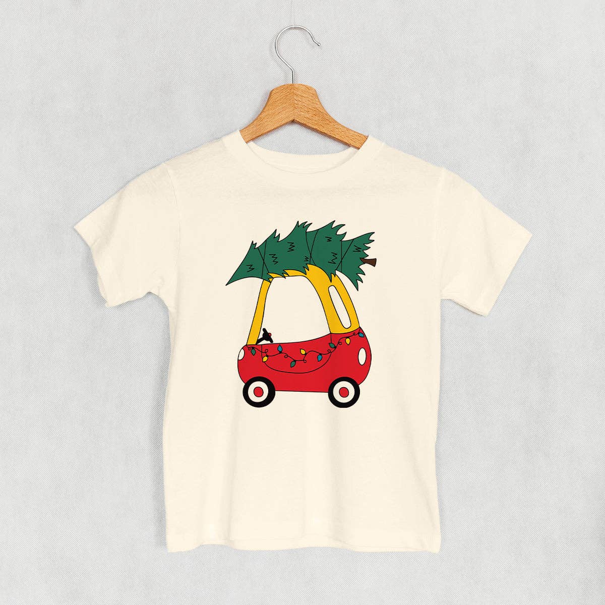 Christmas Tree Toy Car (Kids) Unisex T-shirt, Sweatshirt, Hoodie, Long Sleeve Tee - T-Shirt, Sweatshirt, Hoodie