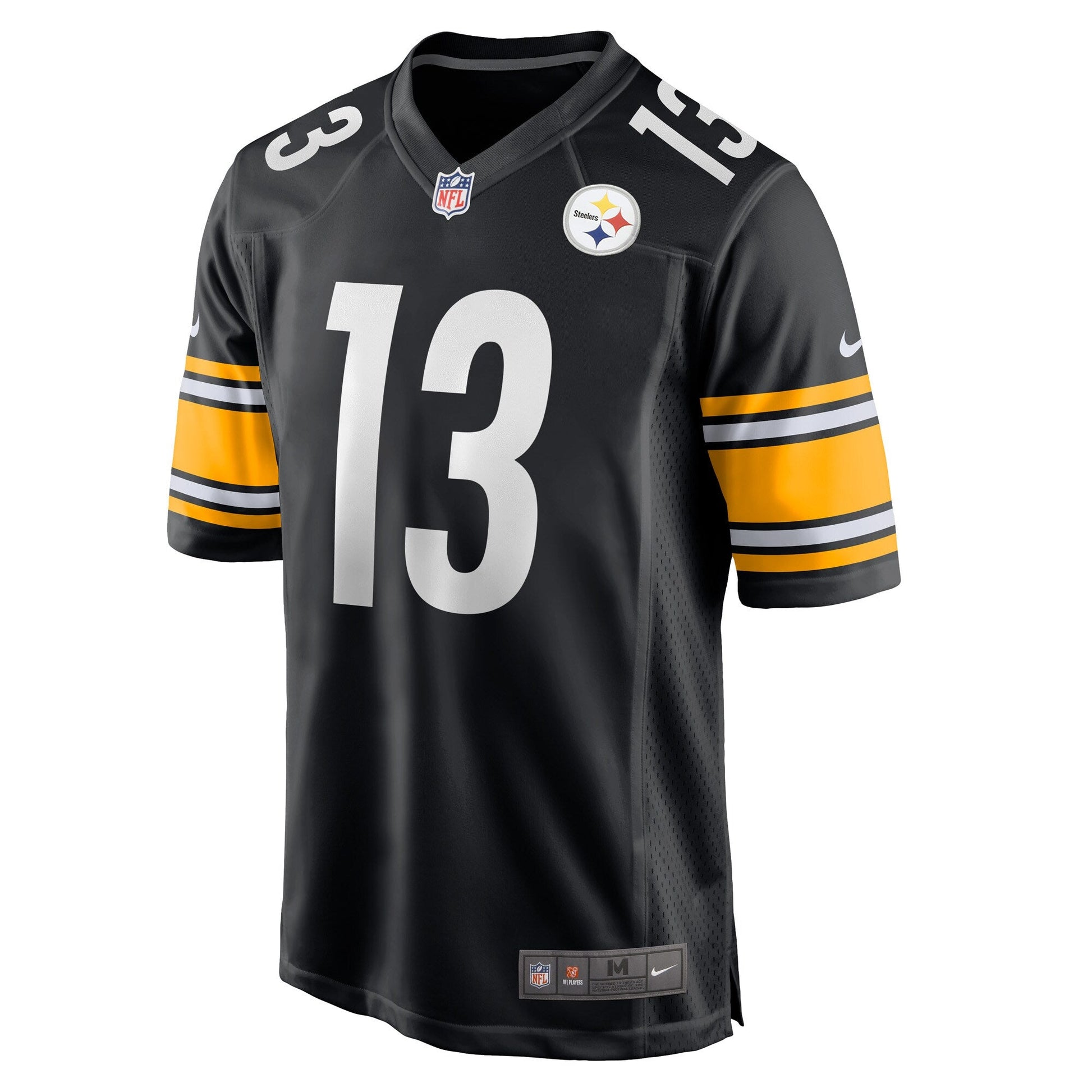 Miles Boykin Pittsburgh Steelers Game Jersey - Black football jersey product view 2