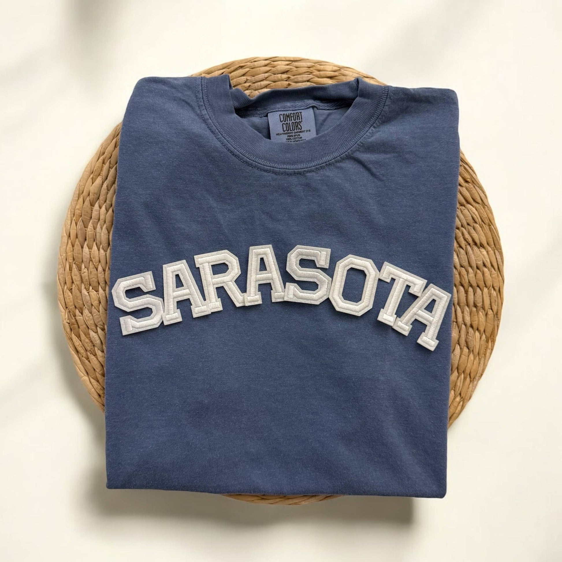 Comfort Colors Sarasota Florida Short Sleeve Shirt Unisex T-shirt, Sweatshirt, Hoodie, Long Sleeve Tee - T-Shirt, Sweatshirt, Hoodie