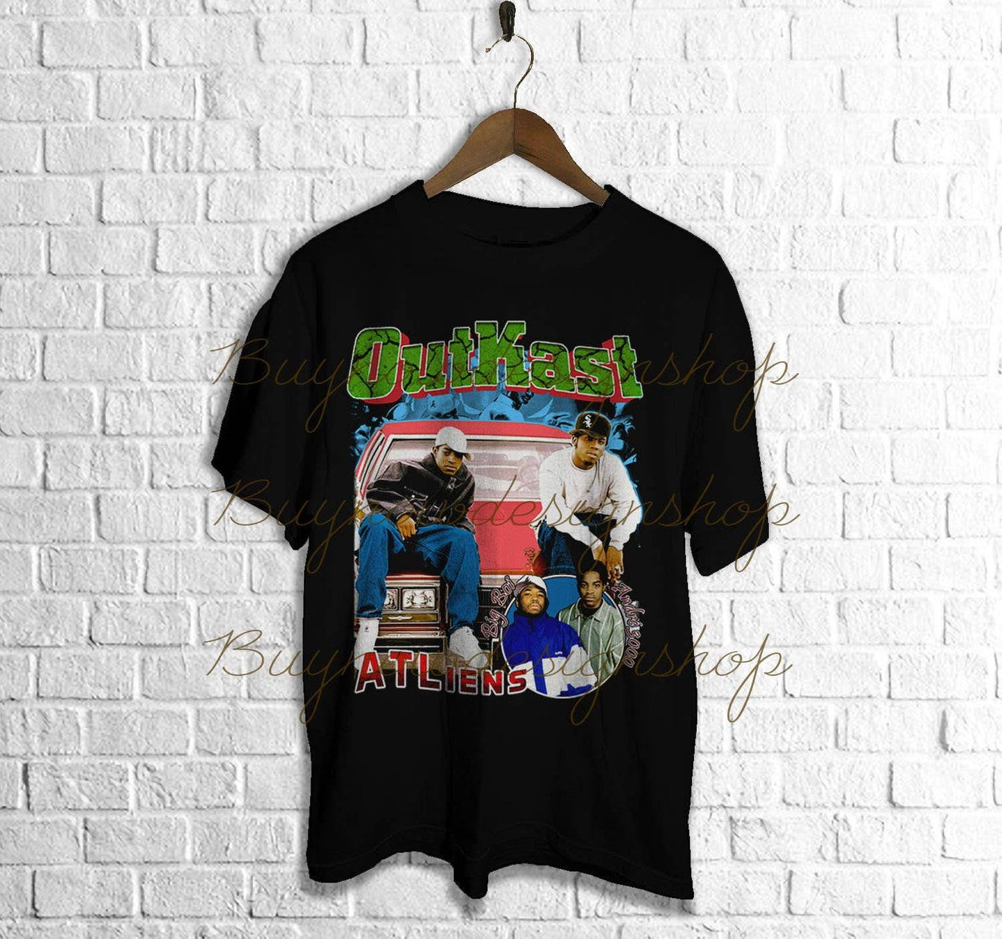 Outkast T-Shirt - Hip Hop Vintage Rap Tee Unisex Graphic Unisex T-shirt, Sweatshirt, Hoodie, Long Sleeve Tee - T-Shirt, Sweatshirt, Hoodie