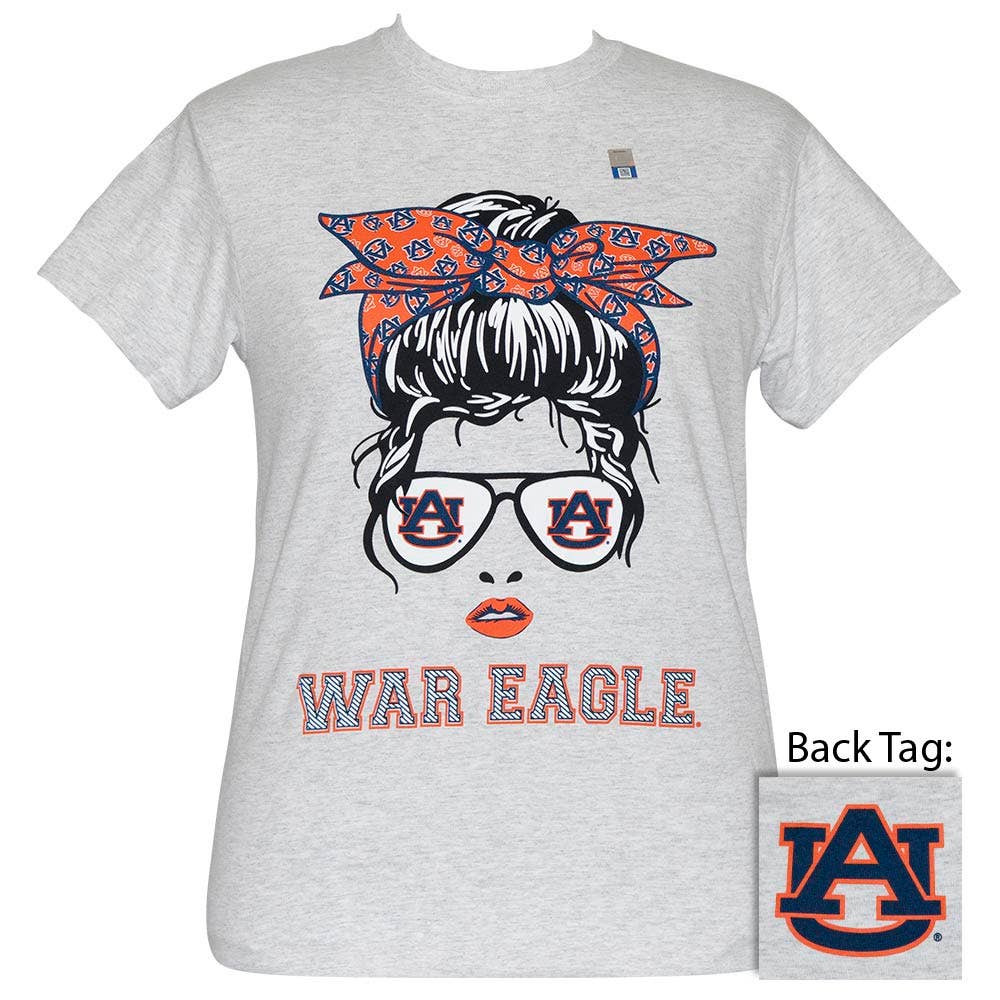 Messy Bun Auburn  - Sports Grey SS-091 Unisex T-shirt, Sweatshirt, Hoodie, Long Sleeve Tee - T-Shirt, Sweatshirt, Hoodie