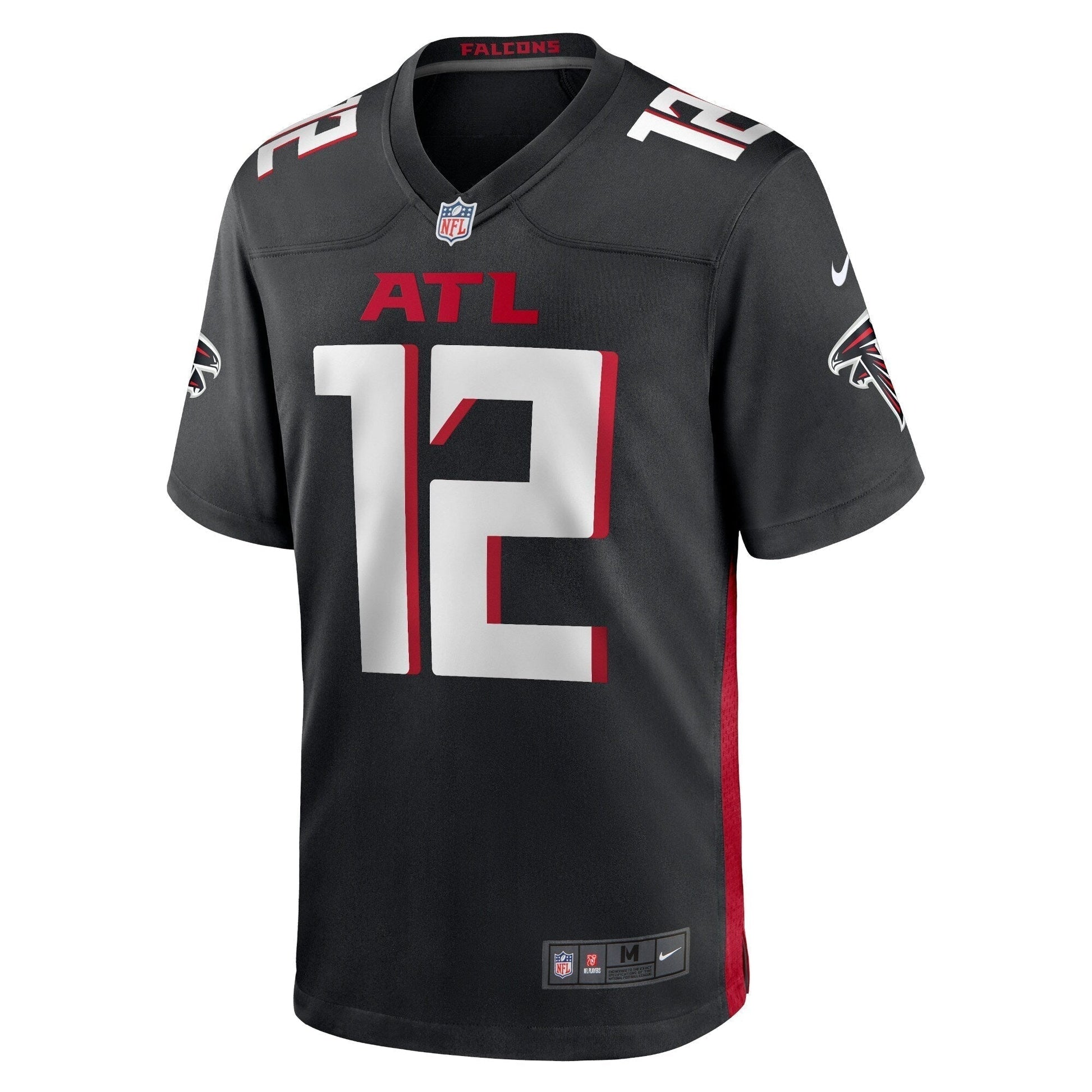 KhaDarel Hodge Atlanta Falcons Game Jersey - Black football jersey product view 2