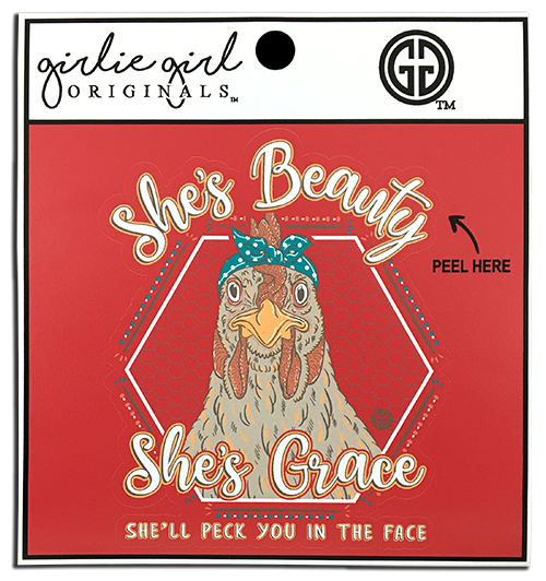 Decal/Sticker Shes Beauty Shes Grace 2112 Unisex T-shirt, Sweatshirt, Hoodie, Long Sleeve Tee - T-Shirt, Sweatshirt, Hoodie
