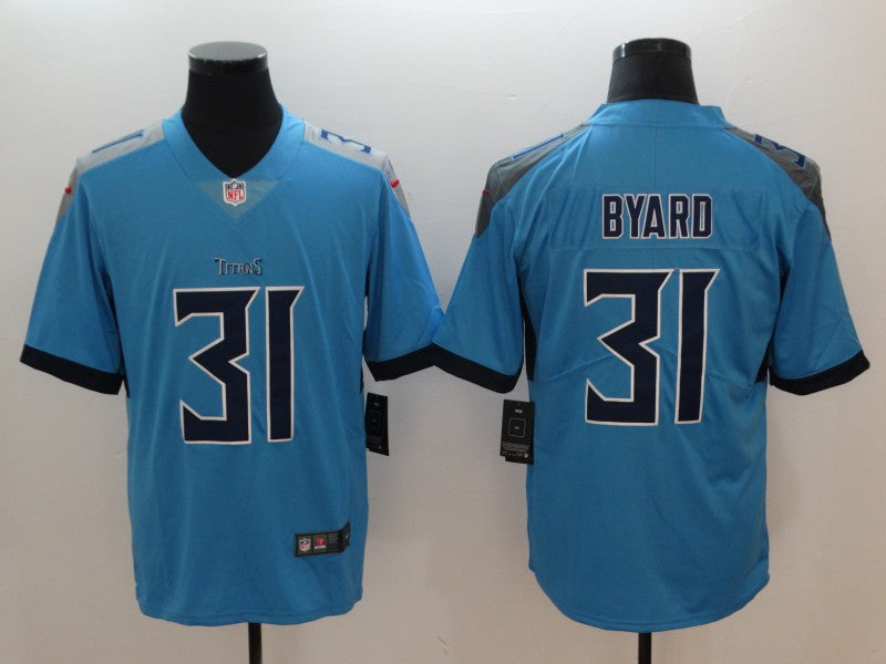 Men's Tennessee Titans Kevin Byard Light Blue Game Jersey football jersey product view 1