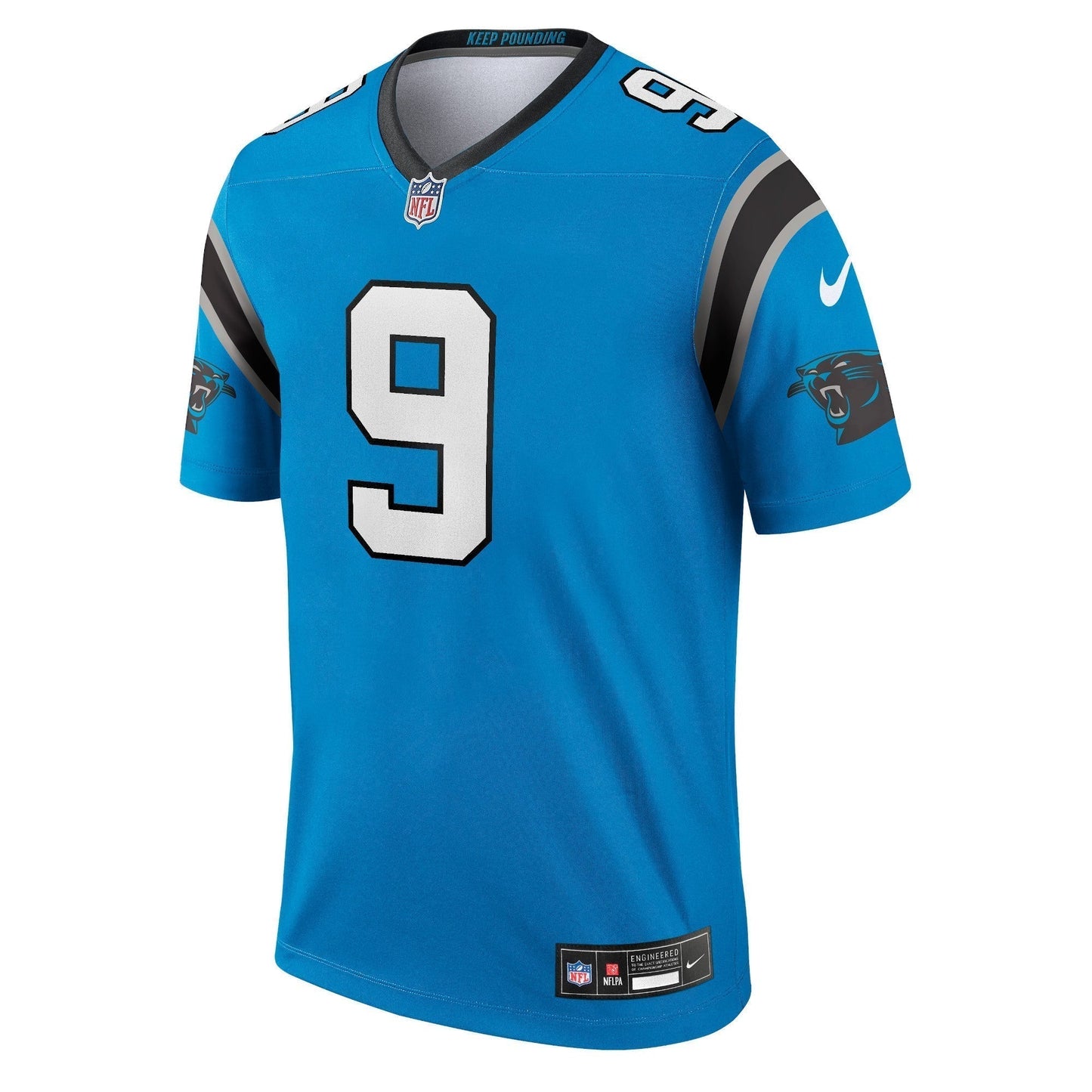 Bryce Young Carolina Panthers Legend Jersey - Blue football jersey product view 2