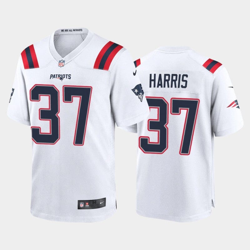 Damien Harris New England Patriots Jersey football jersey product view 1