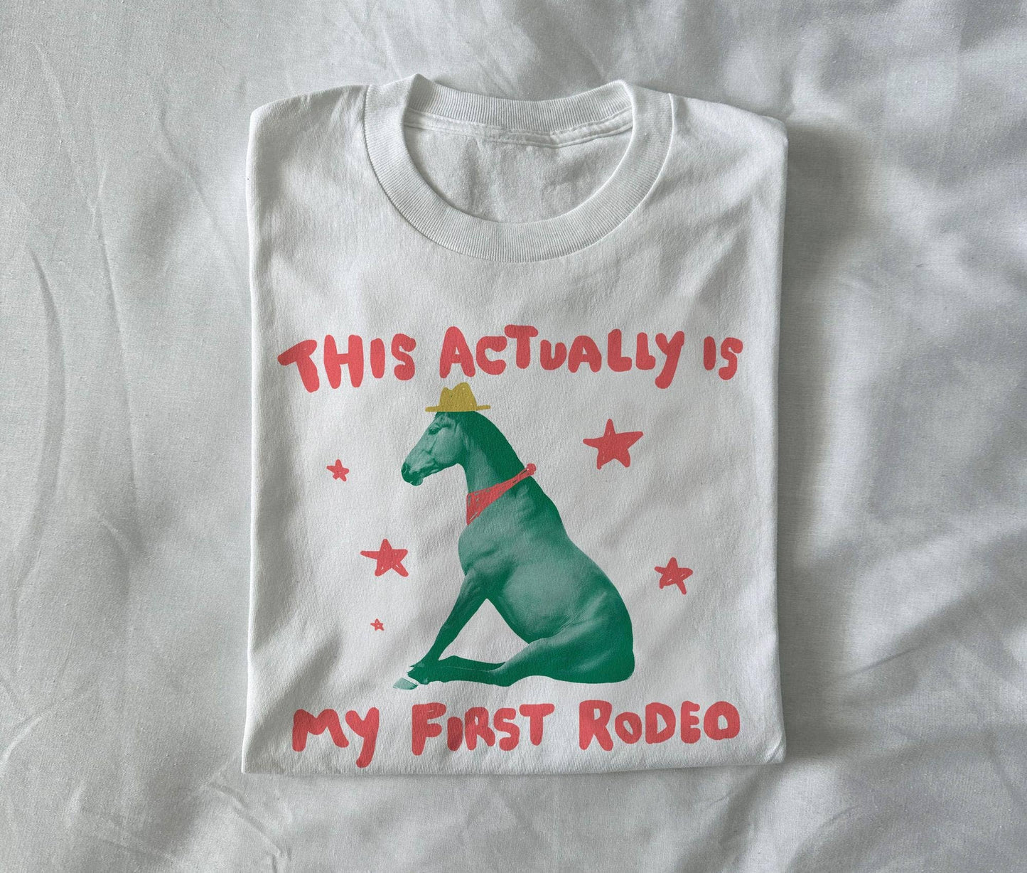 Unhinged Rodeo Horse Tee - Relatable Unisex T-Shirt Unisex T-shirt, Sweatshirt, Hoodie, Long Sleeve Tee - T-Shirt, Sweatshirt, Hoodie