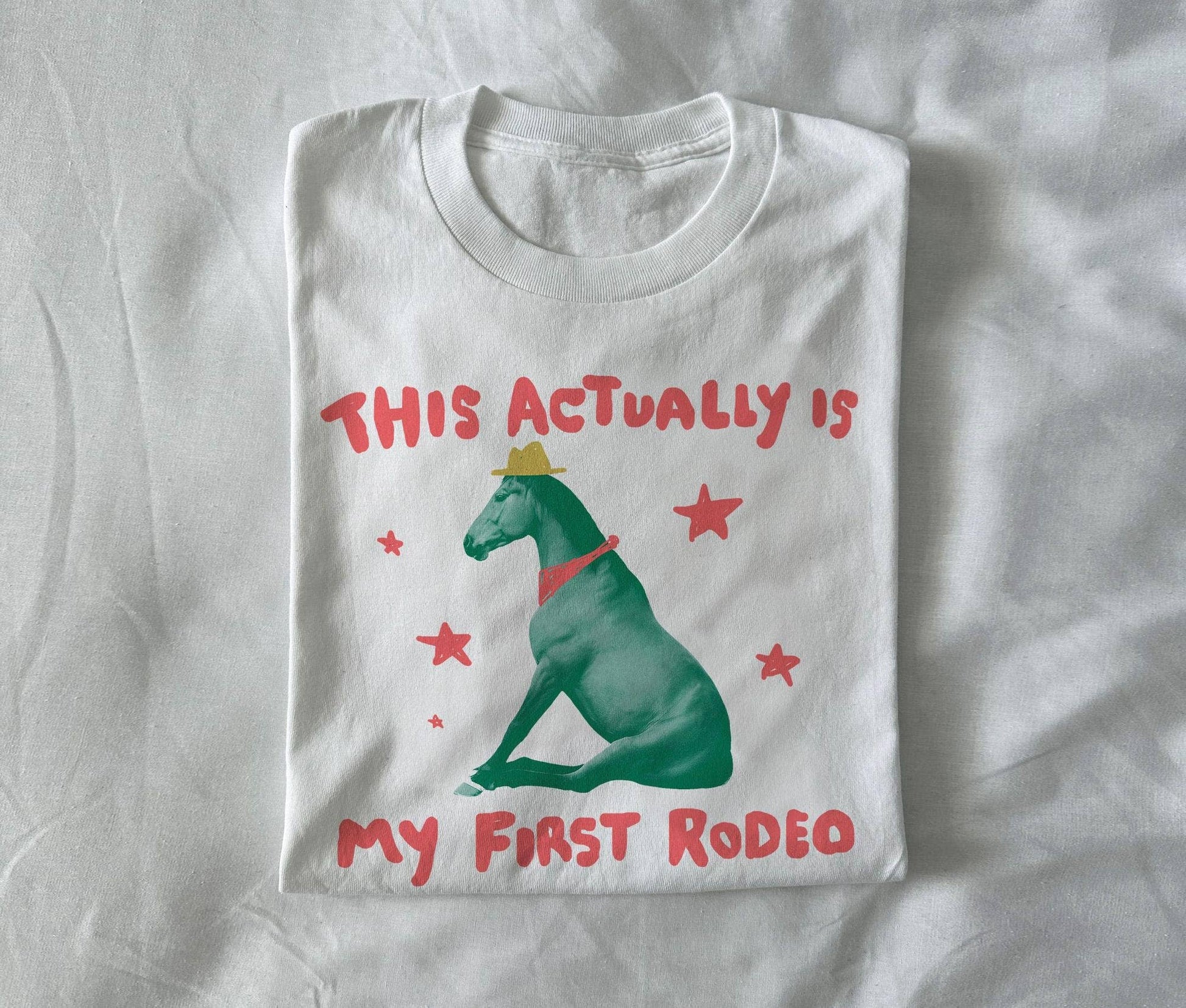 Unhinged Rodeo Horse Tee - Relatable Unisex T-Shirt Unisex T-shirt, Sweatshirt, Hoodie, Long Sleeve Tee - T-Shirt, Sweatshirt, Hoodie
