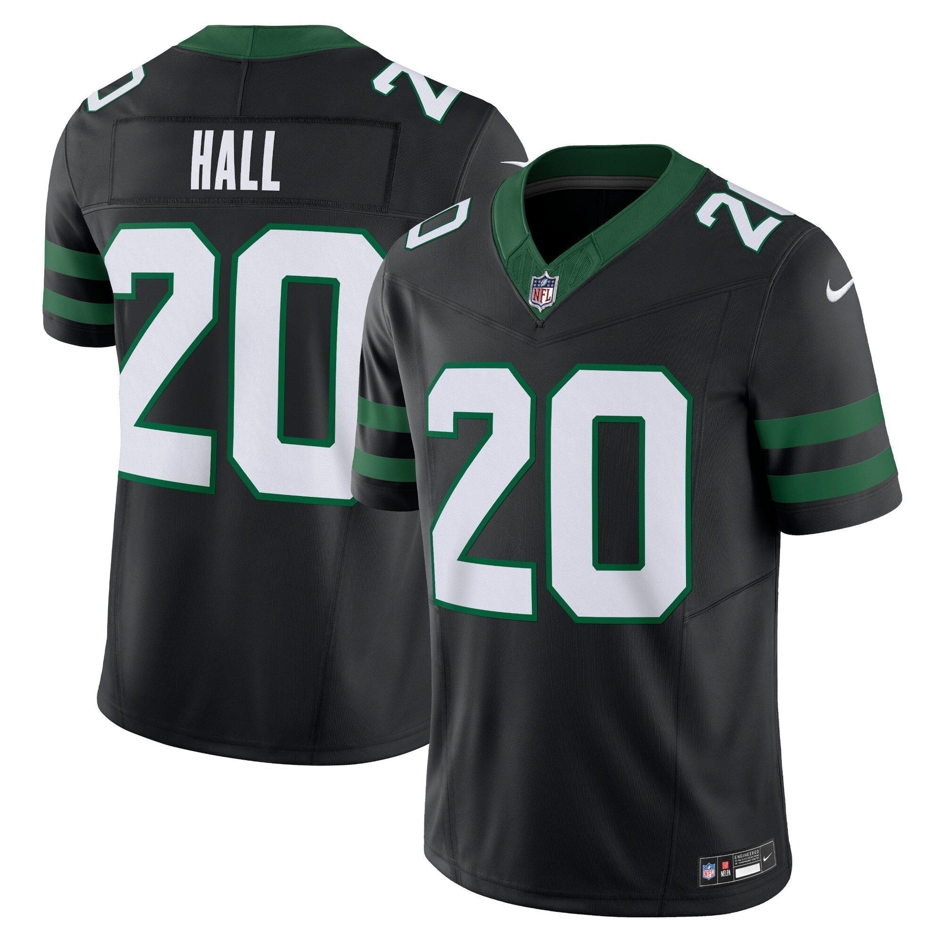 Breece Hall New York Jets Alternate Vapor F.U.S.E. Limited Jersey - Legacy Black football jersey product view 1