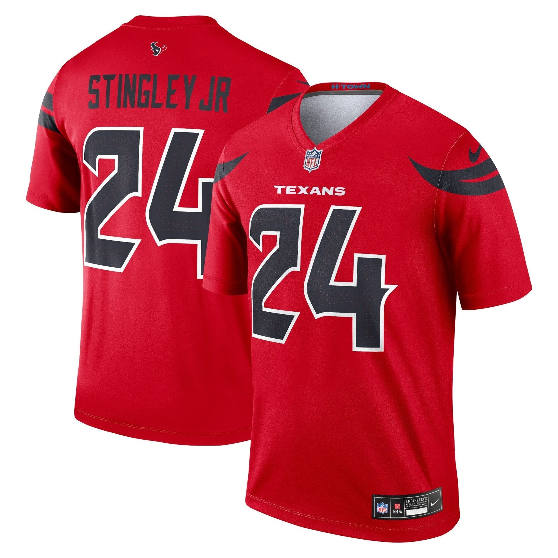 Derek Stingley Jr. Houston Texans Legend Jersey - Red football jersey product view 1