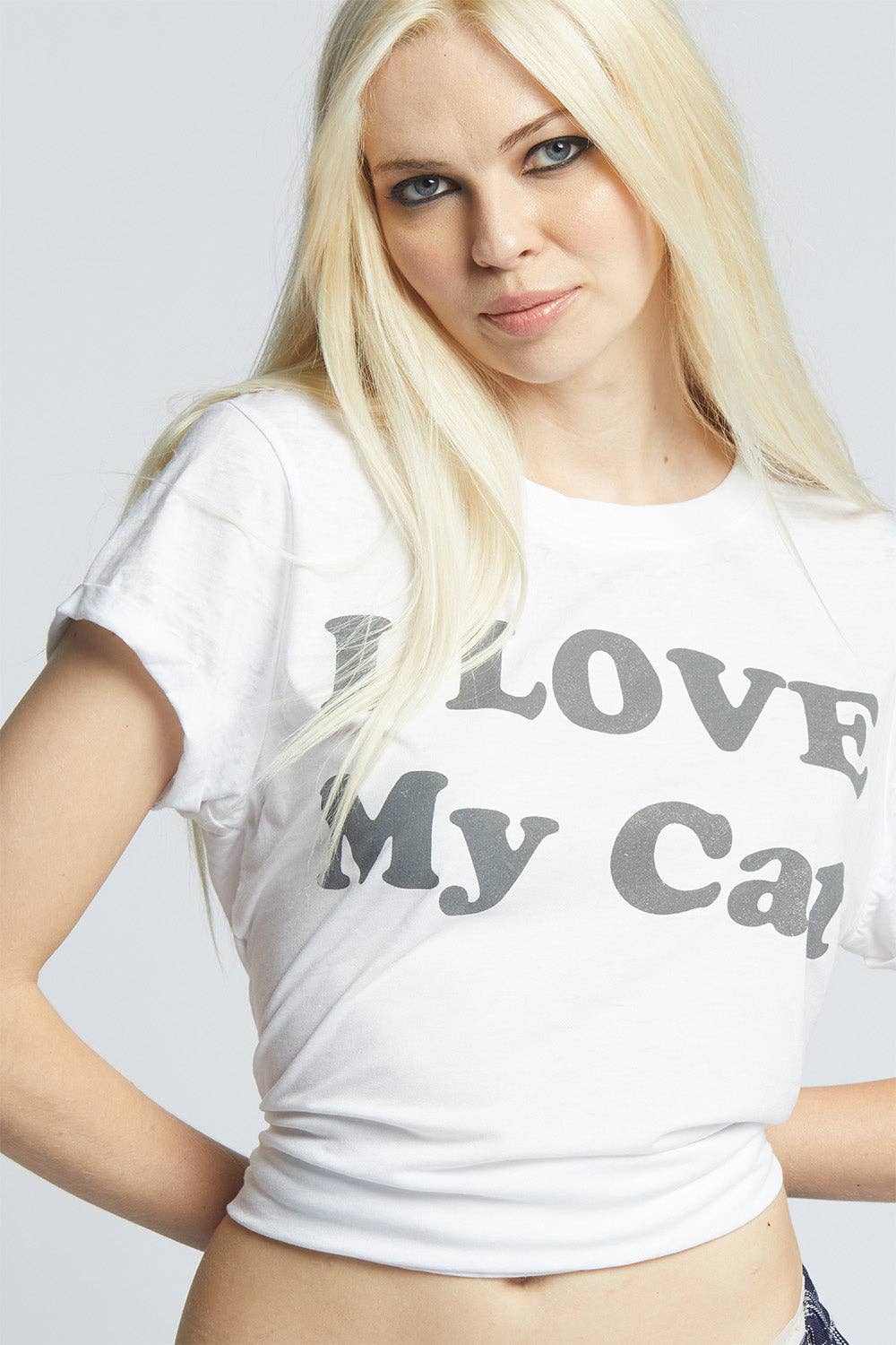 I Love My Cat Tee Unisex T-shirt, Sweatshirt, Hoodie, Long Sleeve Tee - T-Shirt, Sweatshirt, Hoodie