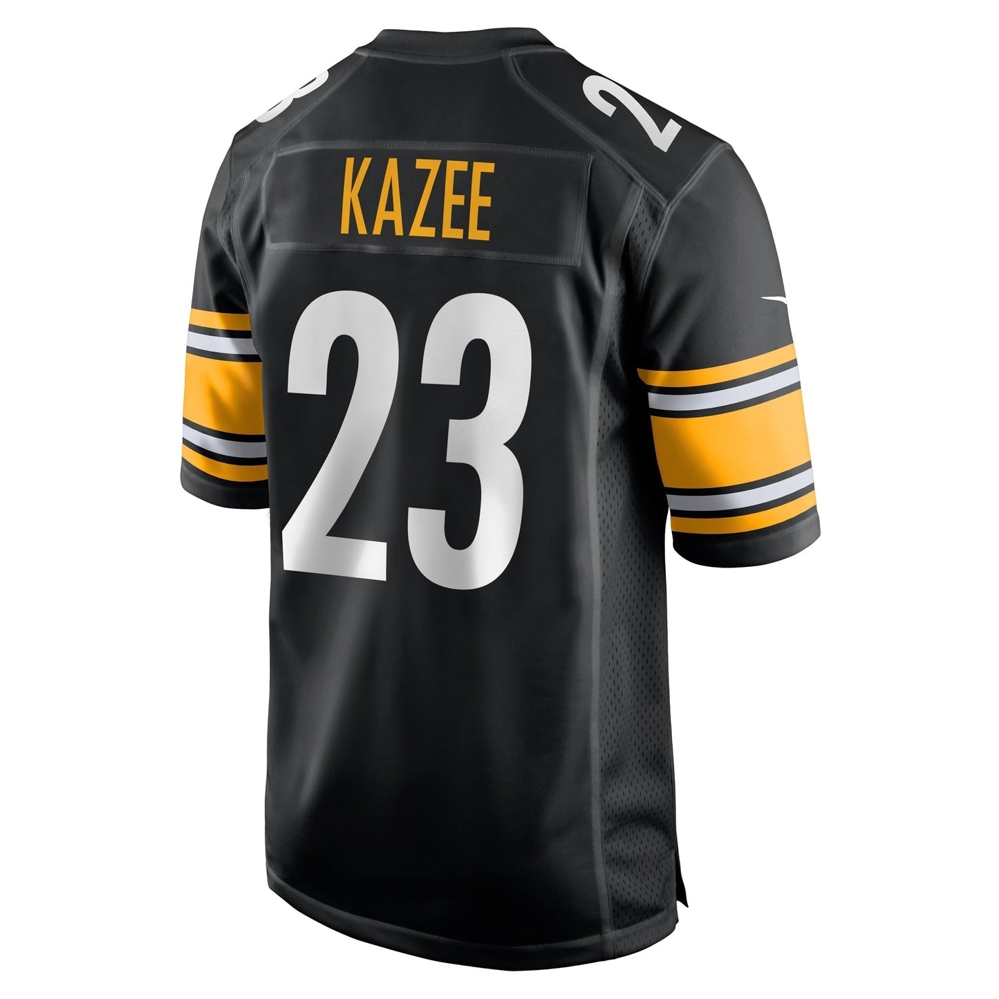 Damontae Kazee Pittsburgh Steelers Game Jersey - Black football jersey product view 3
