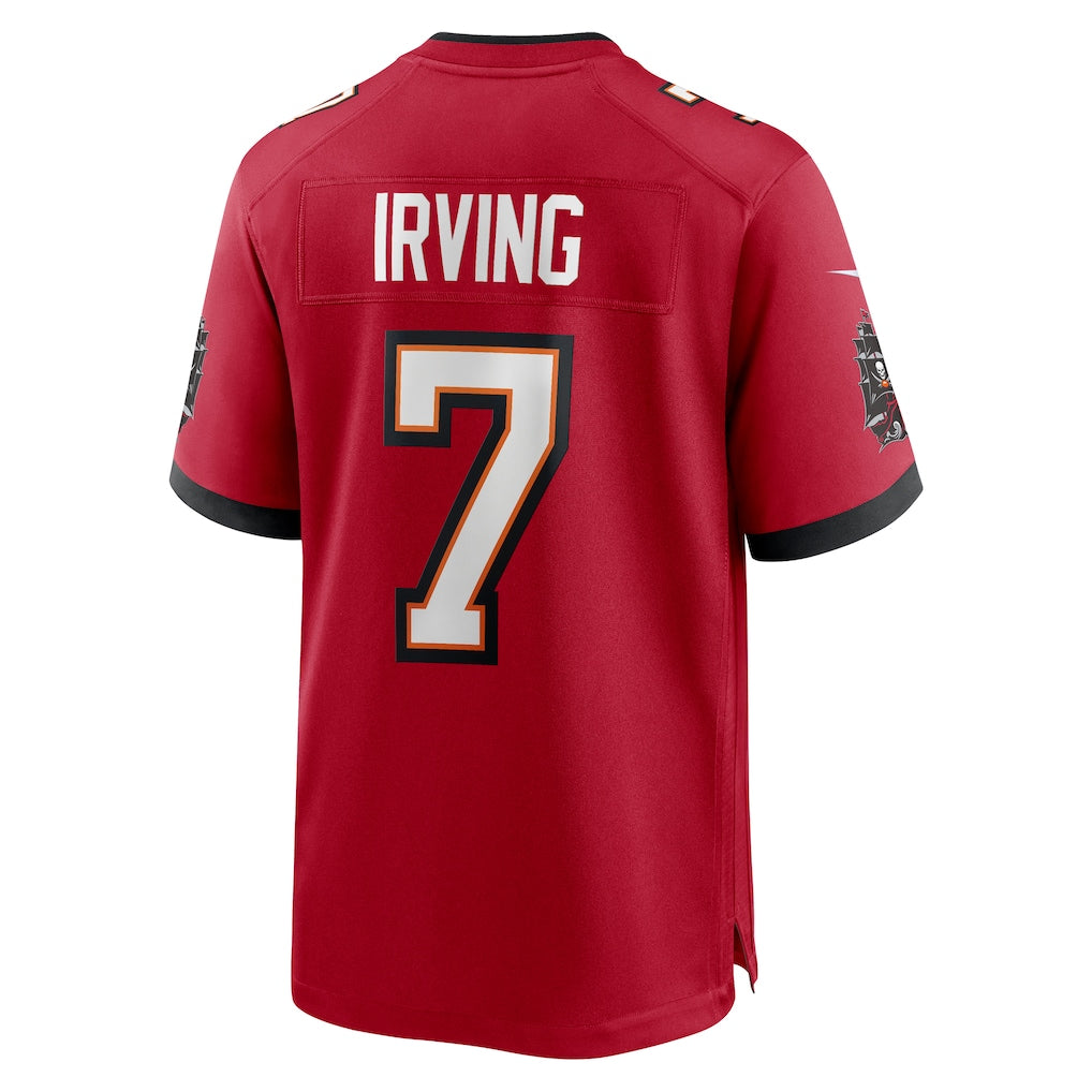 TB.Buccaneers #7 Bucky Irving Red GameJersey football jersey product view 1