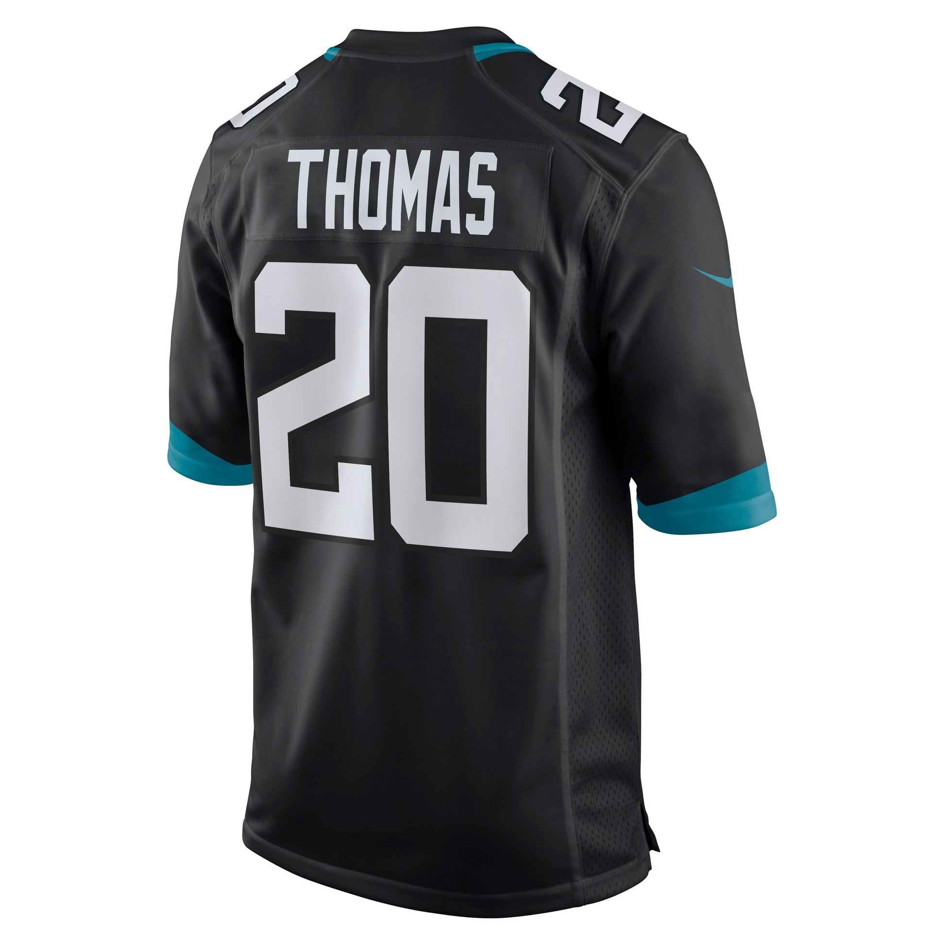 Daniel Thomas Jacksonville Jaguars Game Jersey - Black football jersey product view 3